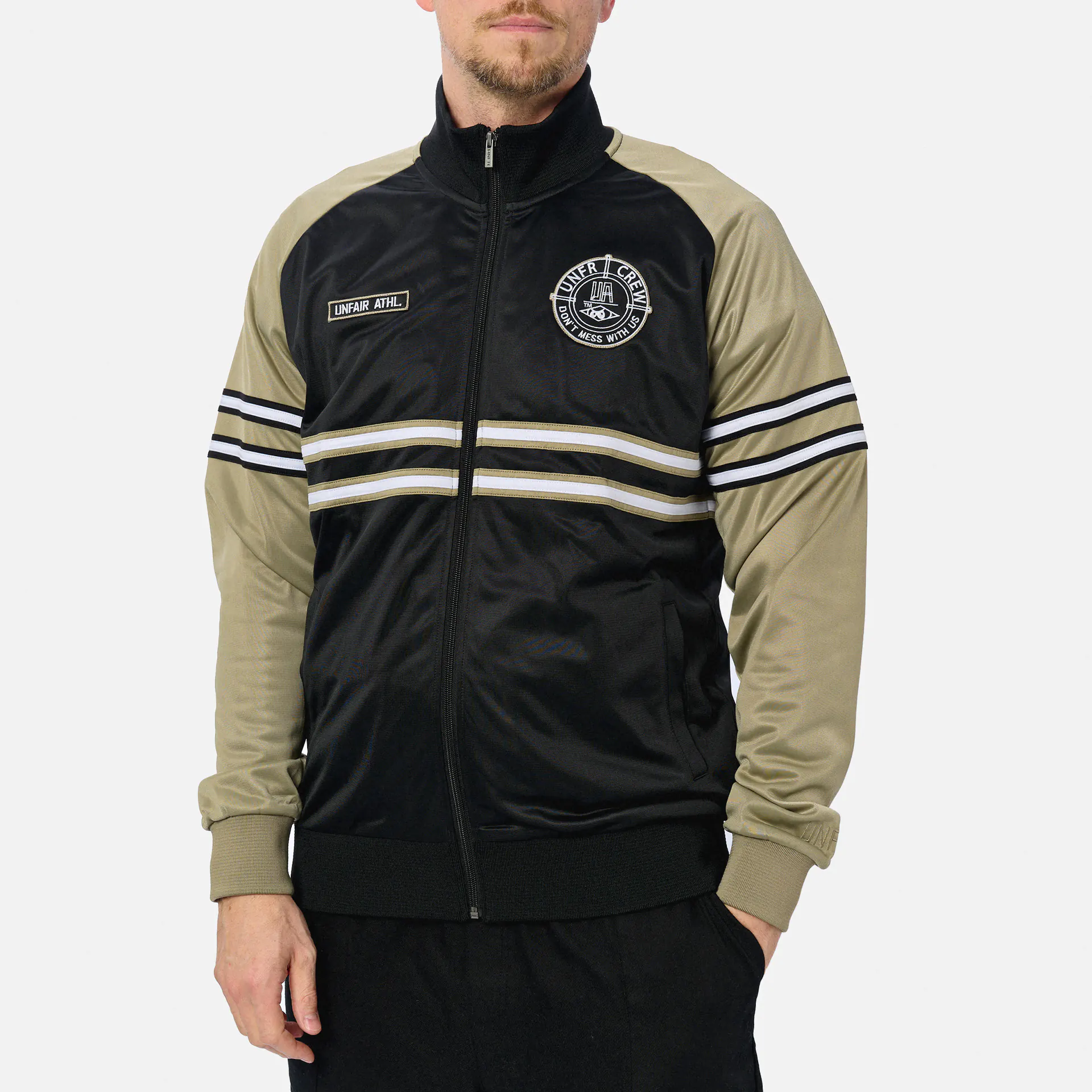 Unfair Athletics DMWU Tracktop Black/Khaki