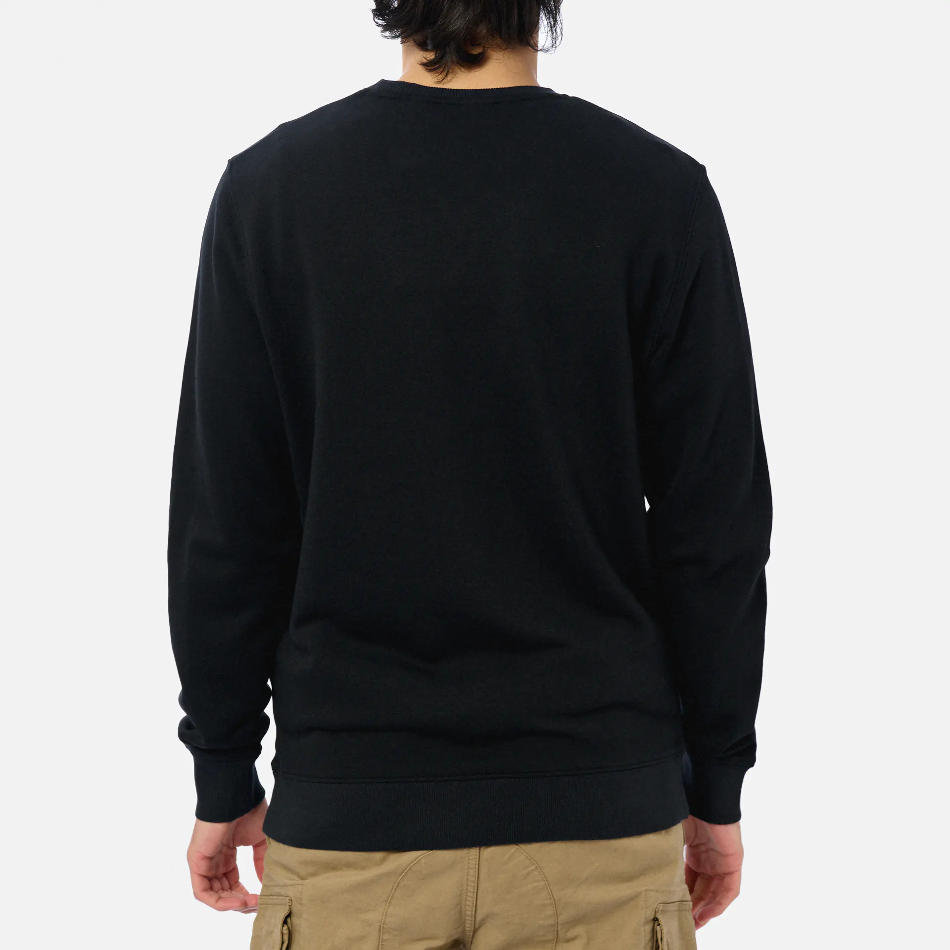 Lyle & Scott Crew Neck Sweatshirt Jet Black