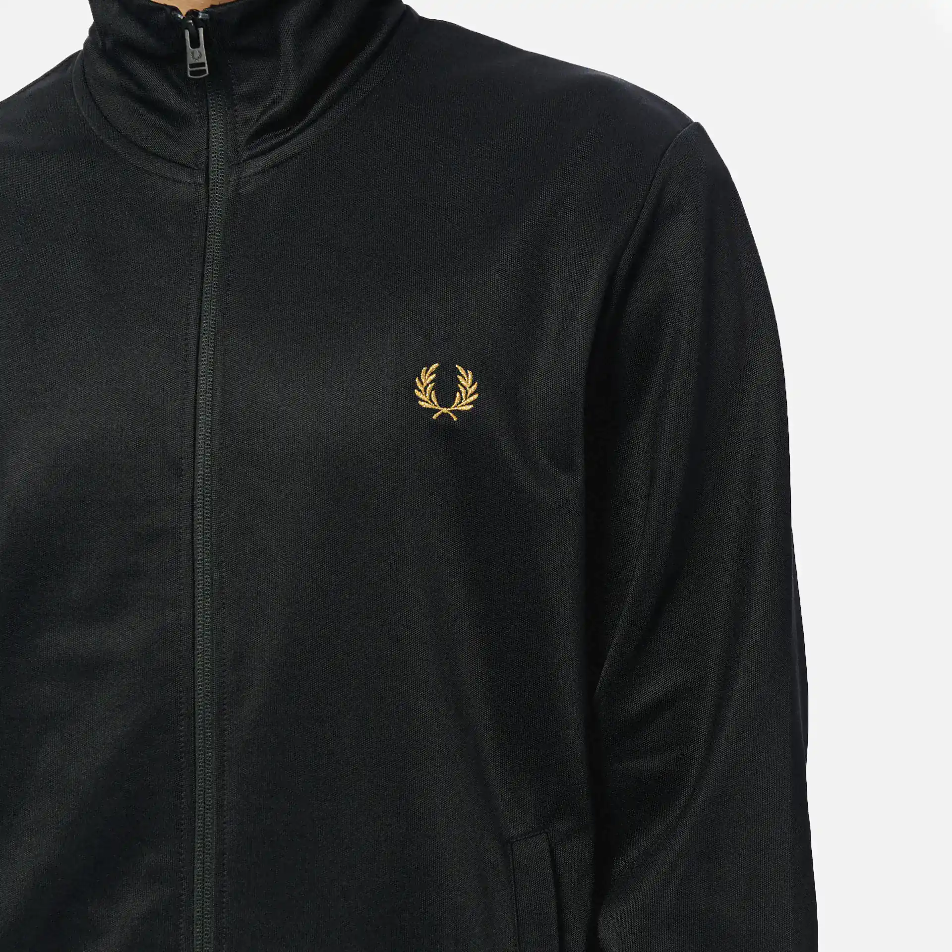 Fred Perry Track Jacket Black/Gold