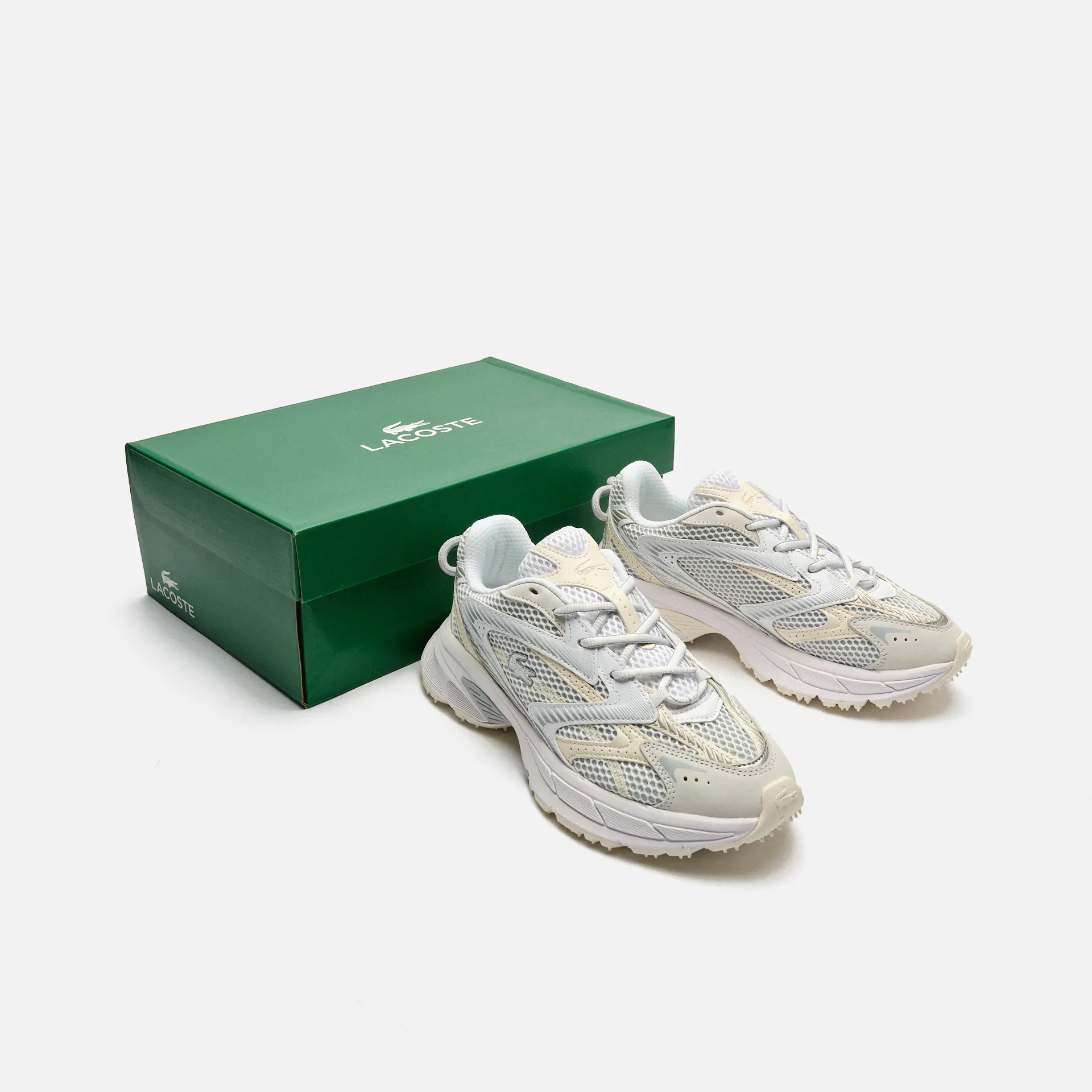 Lacoste L003 Neo Shot Sneaker White/Off White