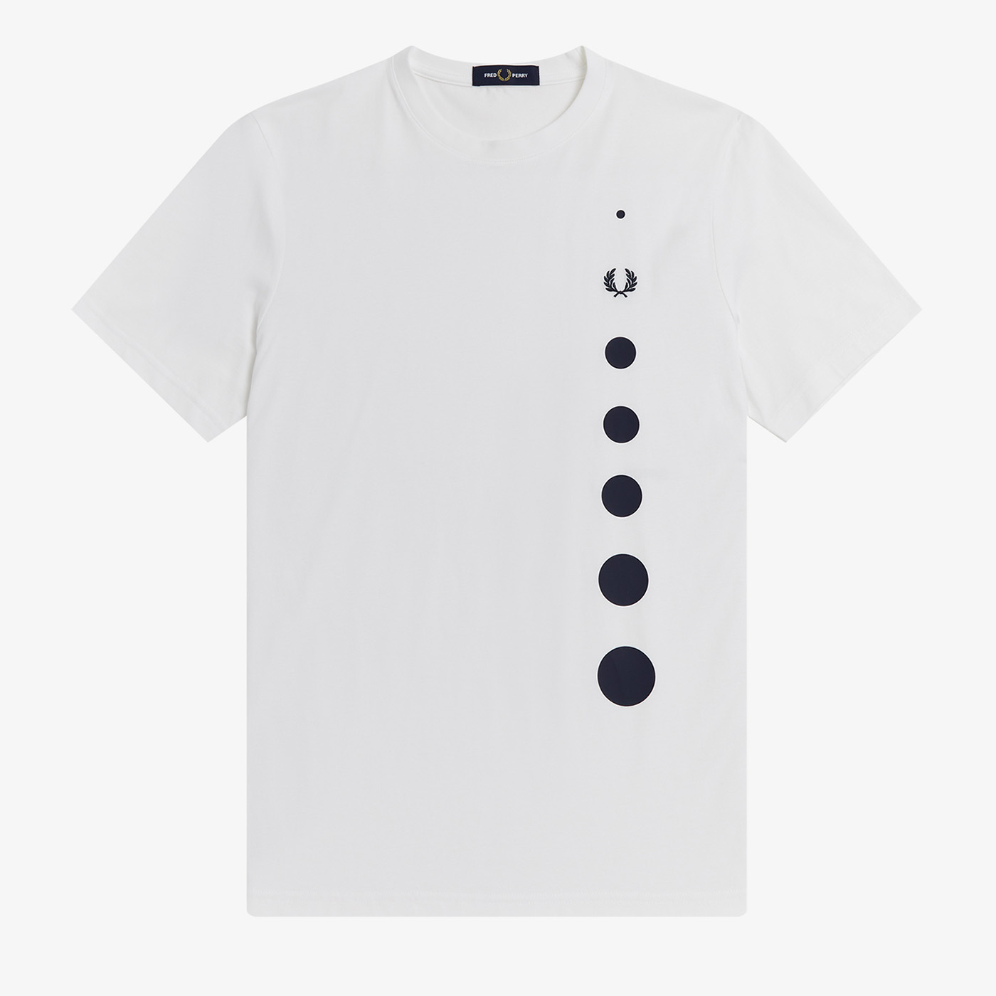 Fred Perry T-Shirt mit Punktmuster