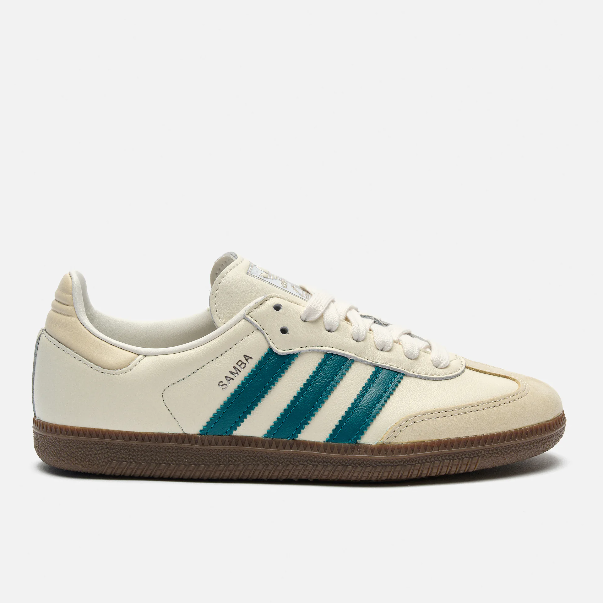 Adidas samba og white blue hotsell