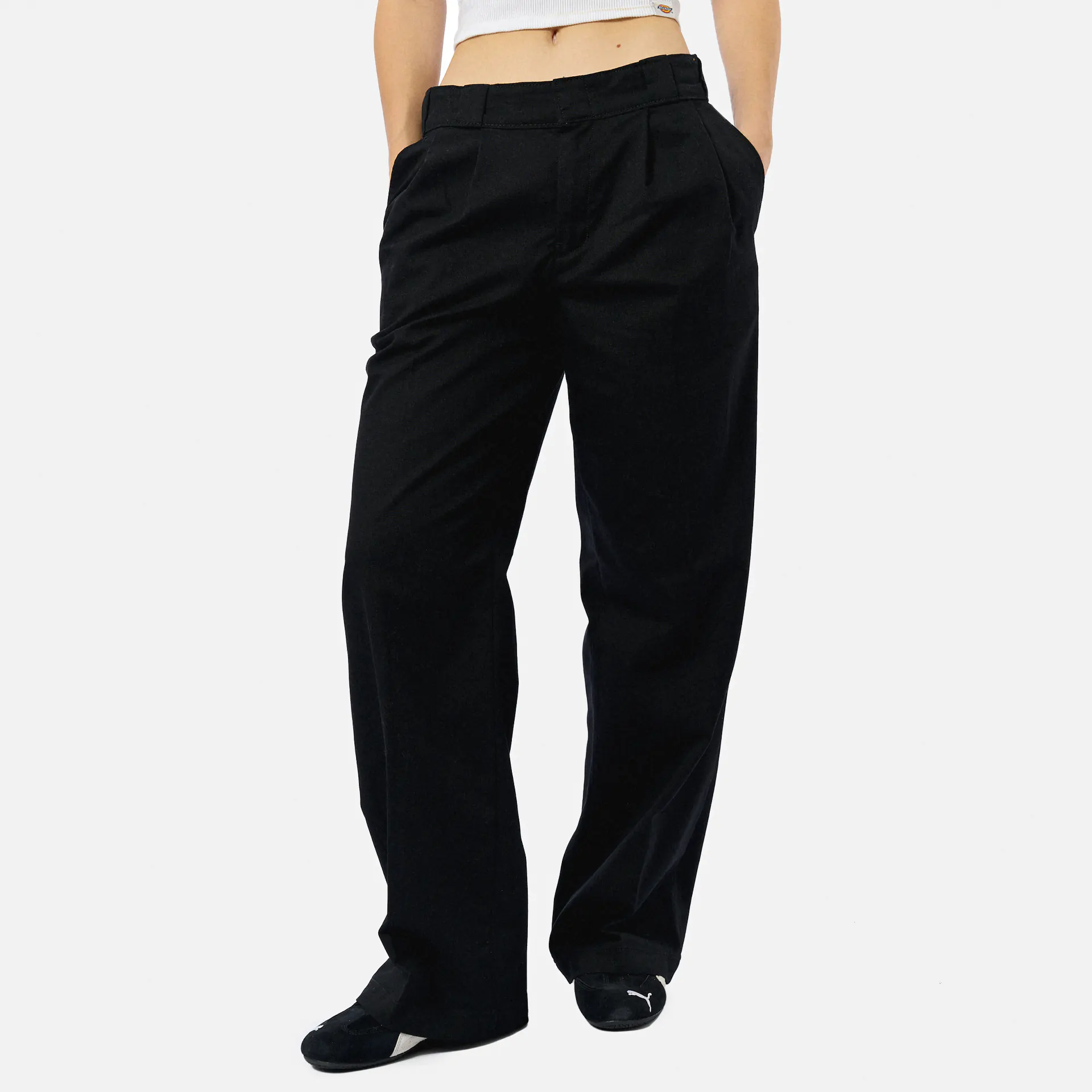 Dickies Pleated Multi Pocket Work Pant Black