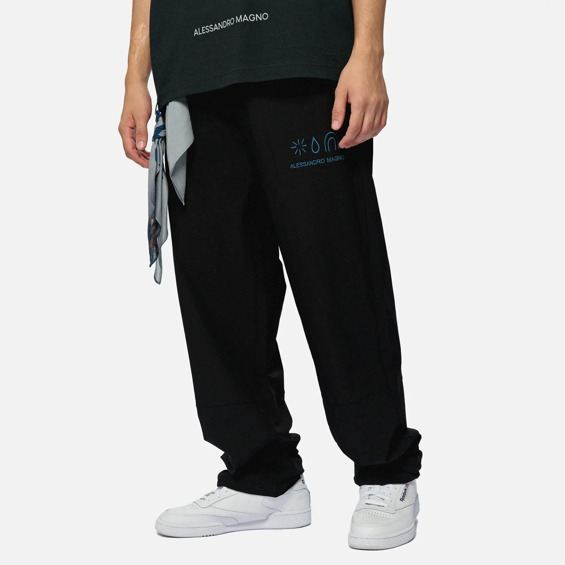 Alessandro Magno Track Pant Black