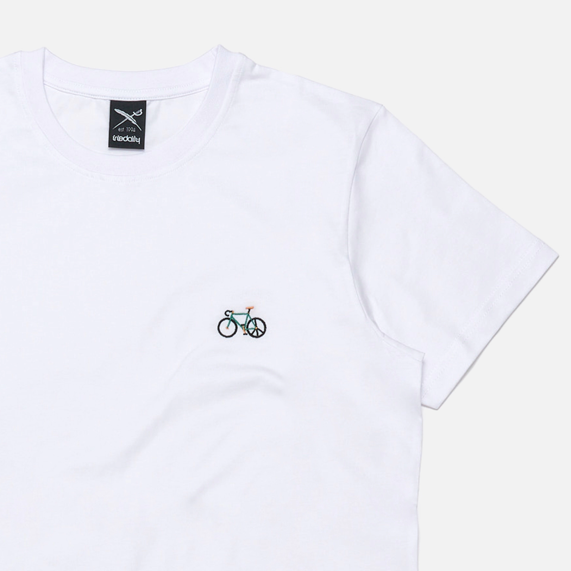 Iriedaily Peaceride Embroidered T-Shirt White