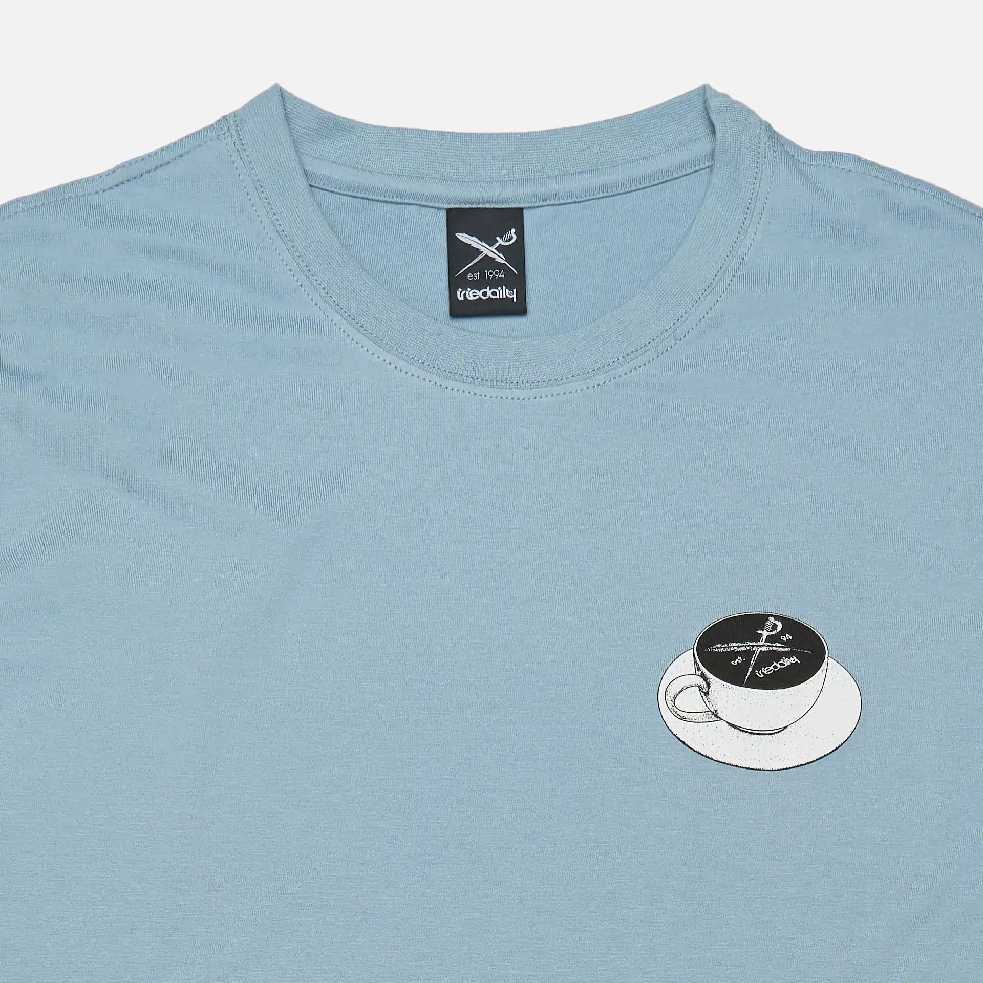 Iriedaily Slowpresso T-Shirt Light Blue