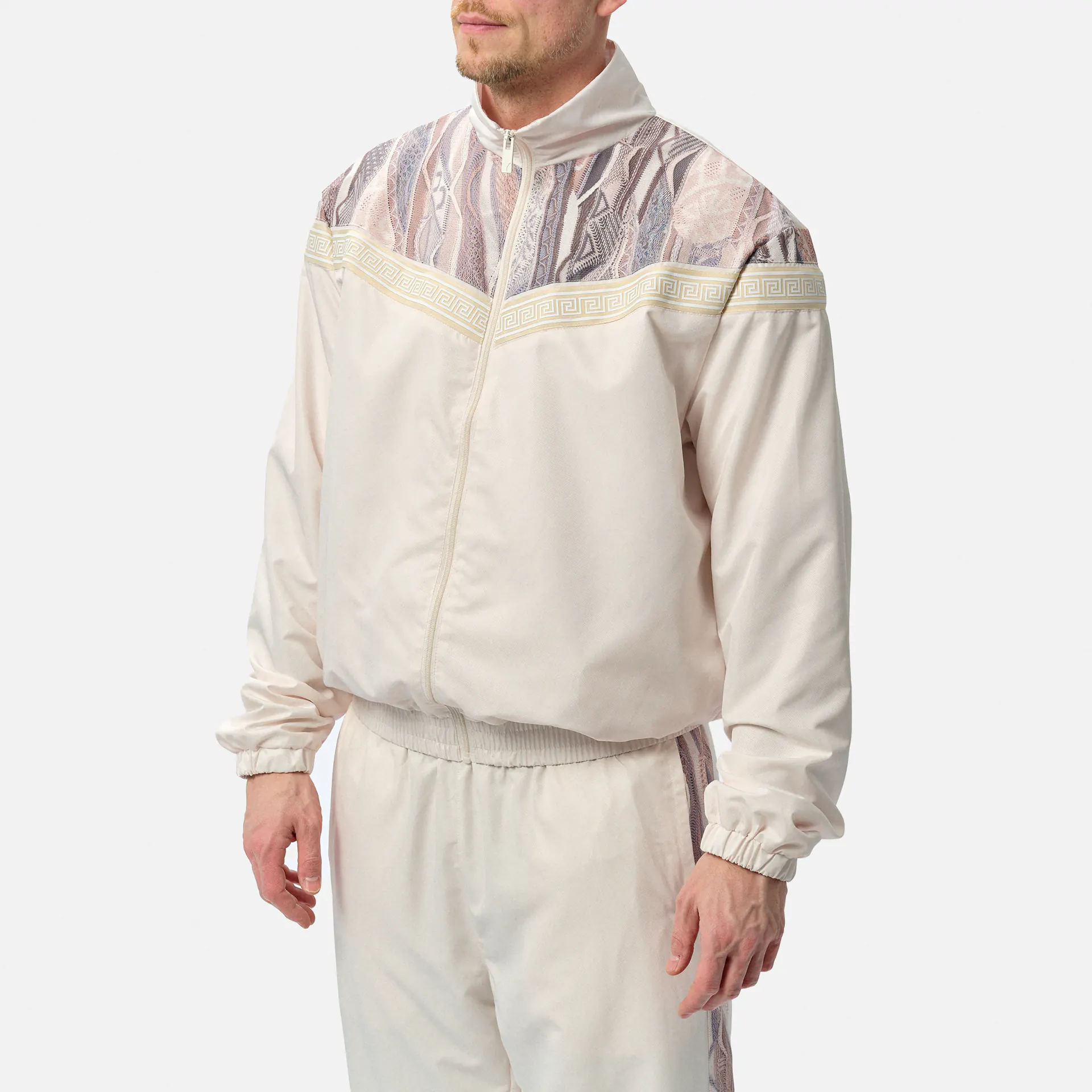 Carlo Colucci Summer Track Jacket Off White