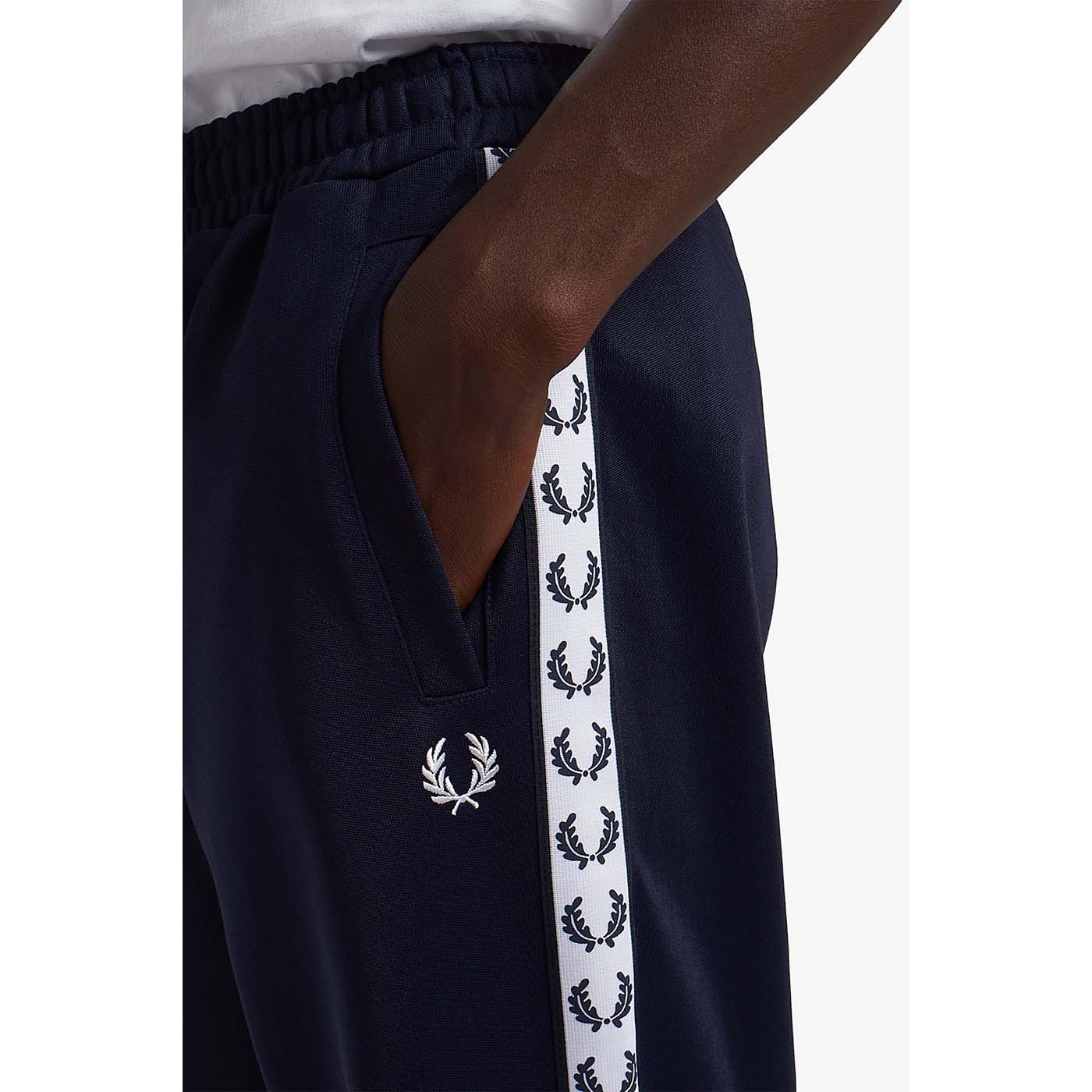 Fred Perry Taped Track Pant  Carbon Blue