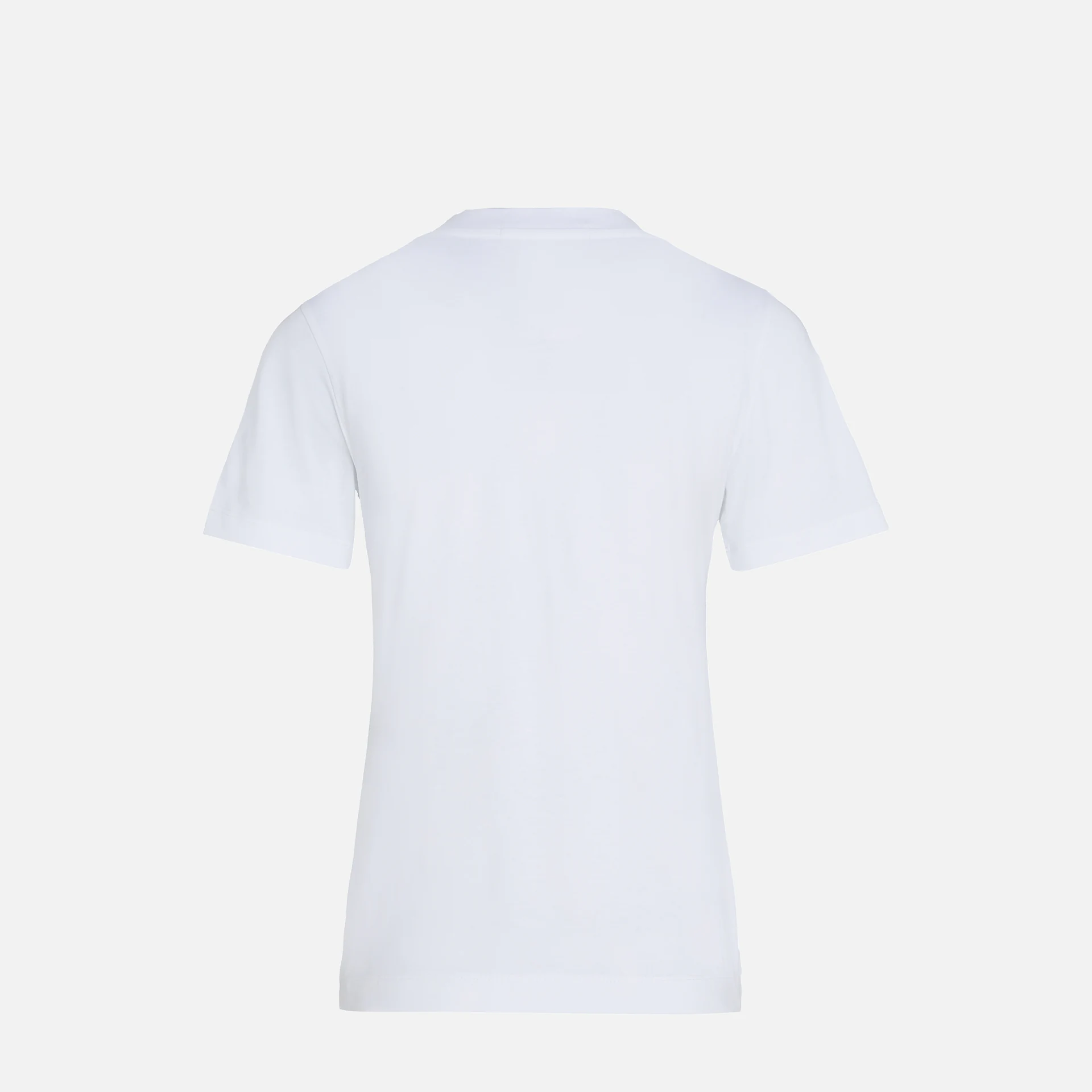 Calvin Klein Jeans Monologo Slim V-Neck T-Shirt Bright White