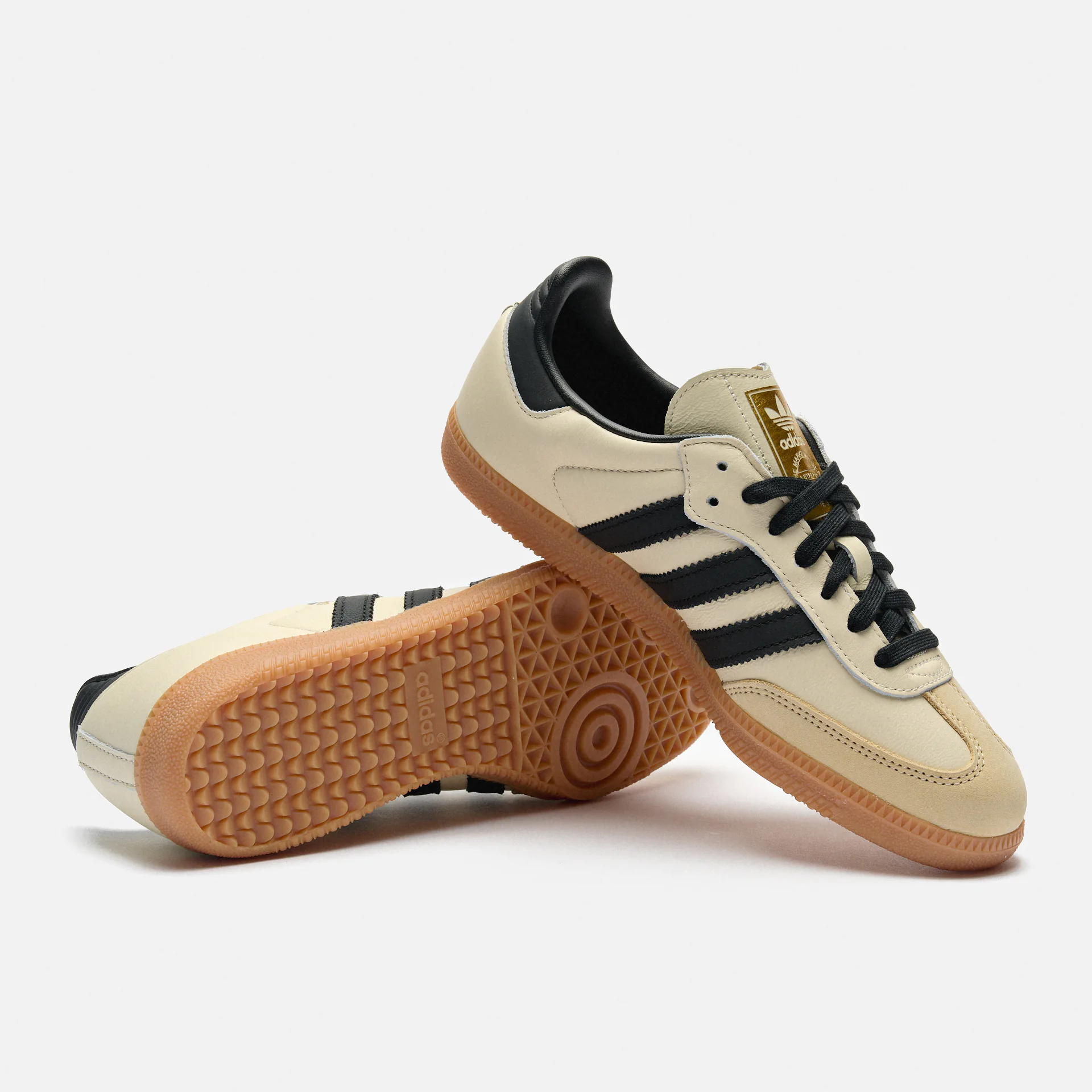 adidas Originals Samba Sneaker OG W Cream White/Core Black/Sand Strata