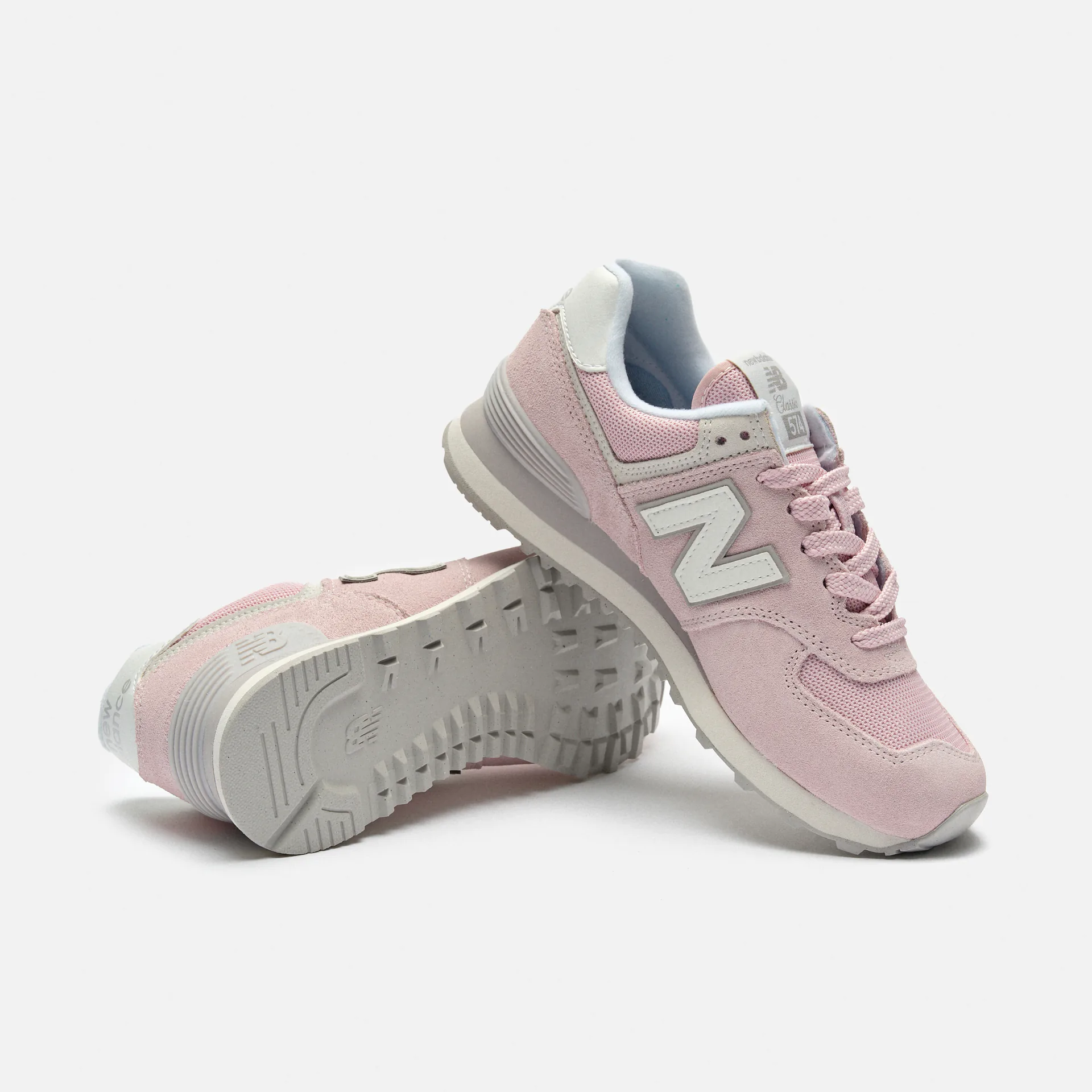 New Balance WL574 Classics Sneaker Stone/Pink