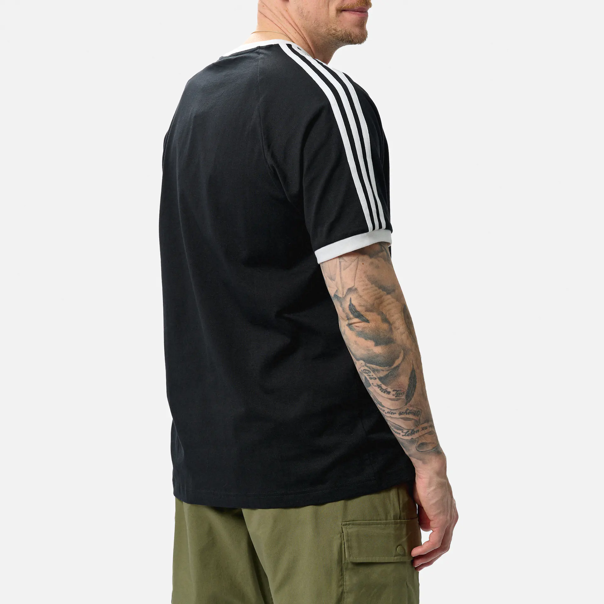 adidas Originals Adicolor 3-Stripes T-Shirt Black/White