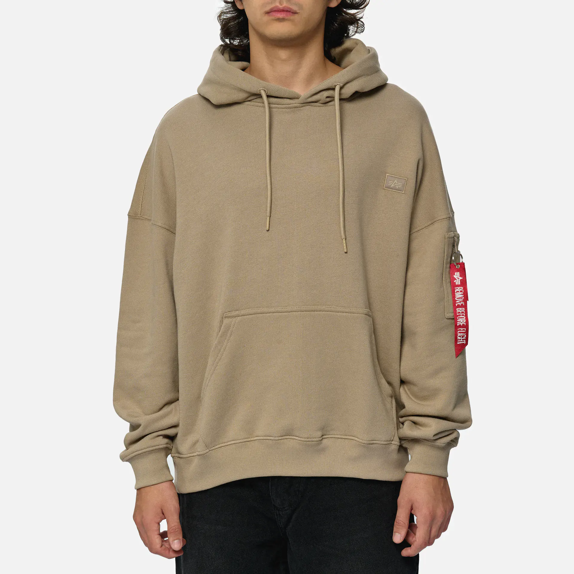 Alpha Industries Essentials RL Hoodie Beige