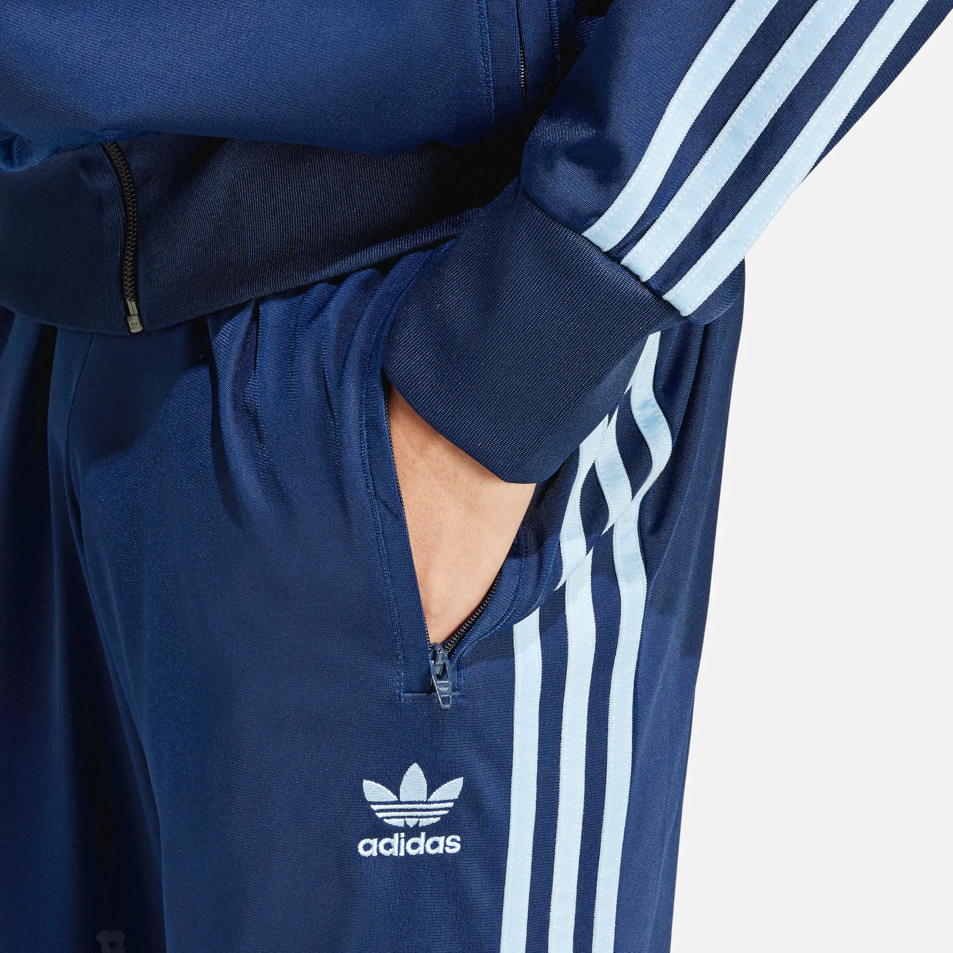 adidas Originals Adicolor Firebird Track Pants Clear Sky