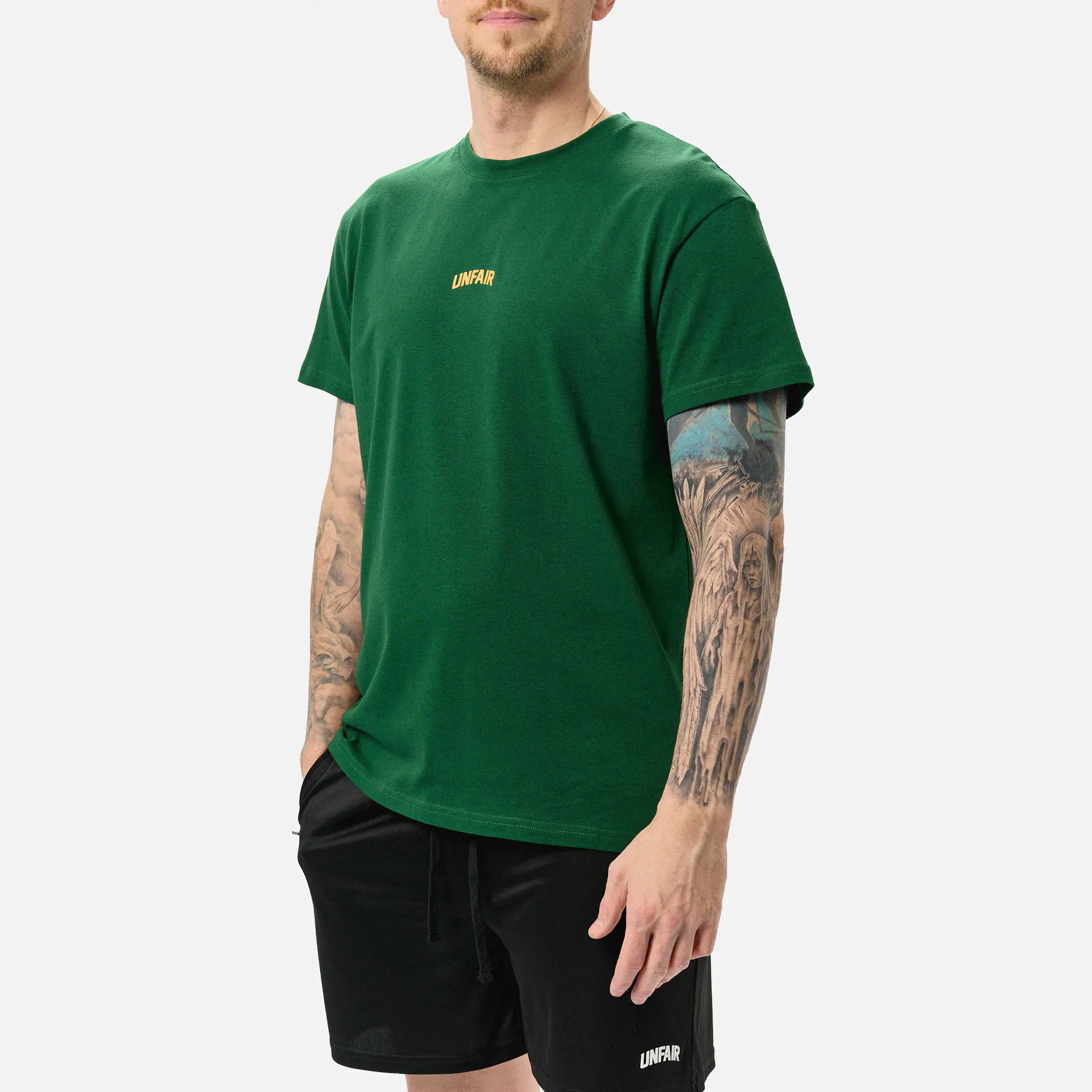 Unfair Athletics Sportabteilung T-Shirt Green