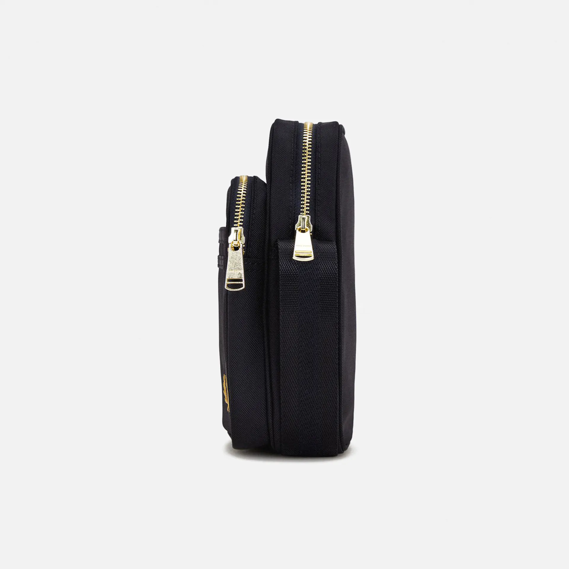 Fred Perry Textured Nylon Side Bag Black