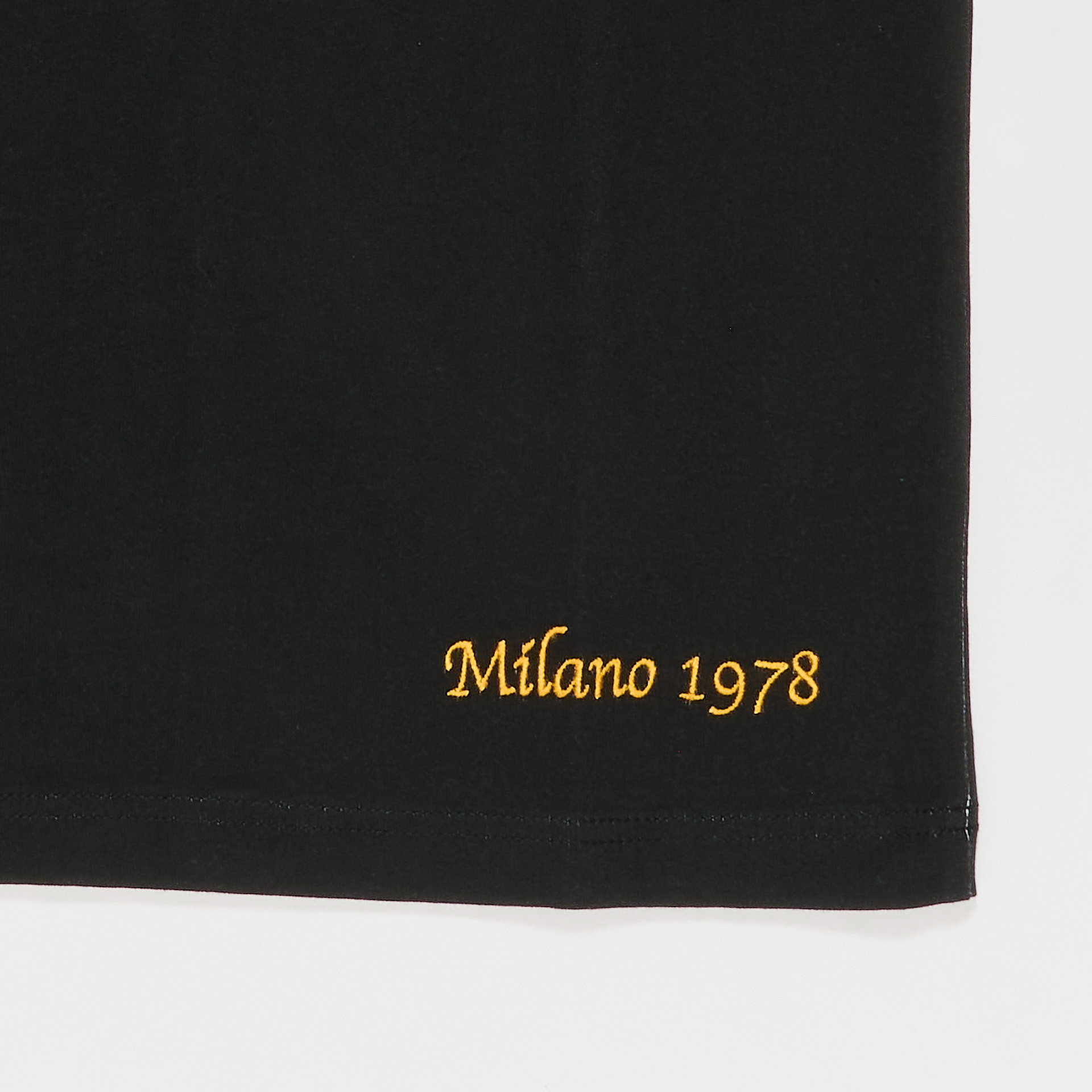 Carlo Colucci Oversize Fit Print T-Shirt Black