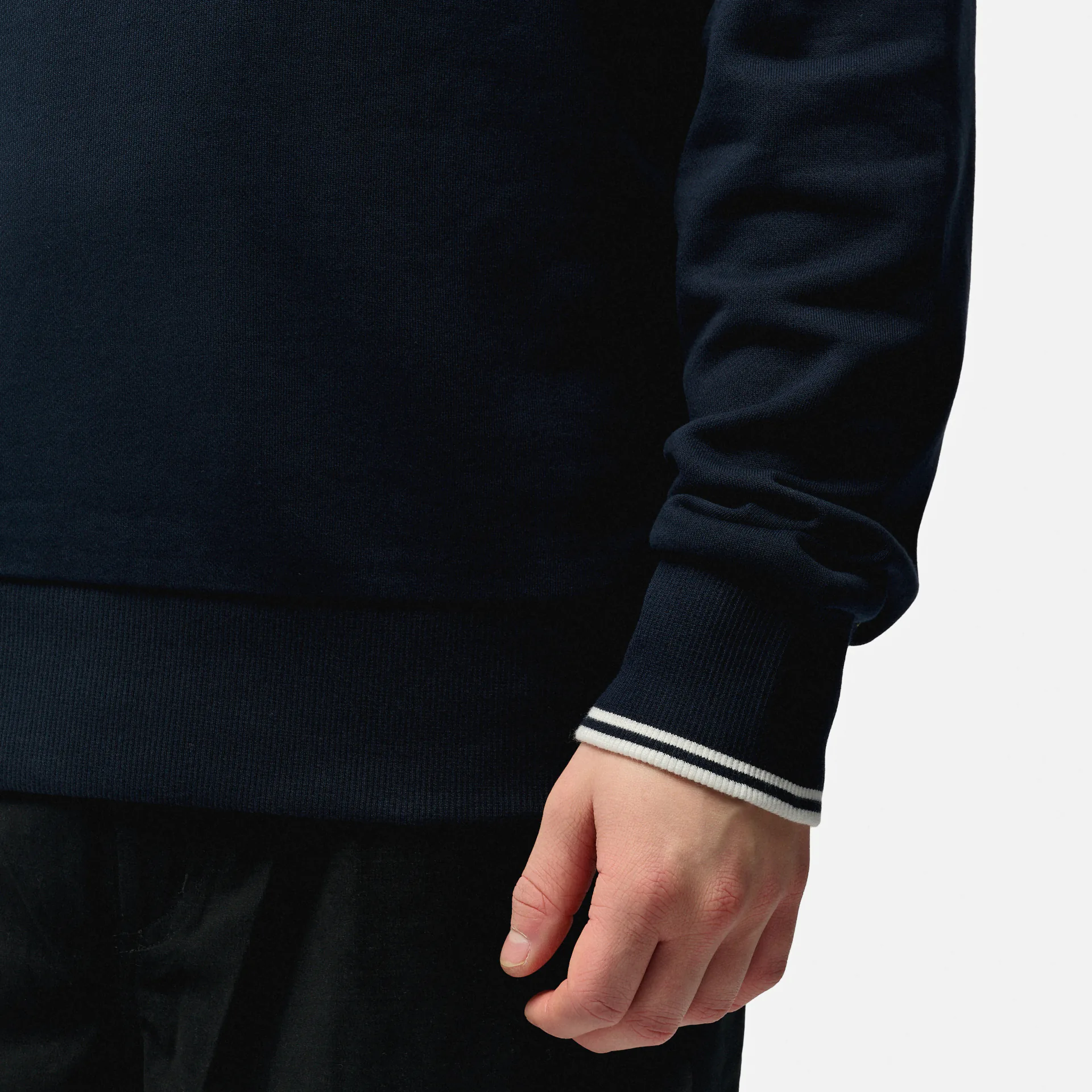 Fred Perry Crew Neck Sweatshirt Navy