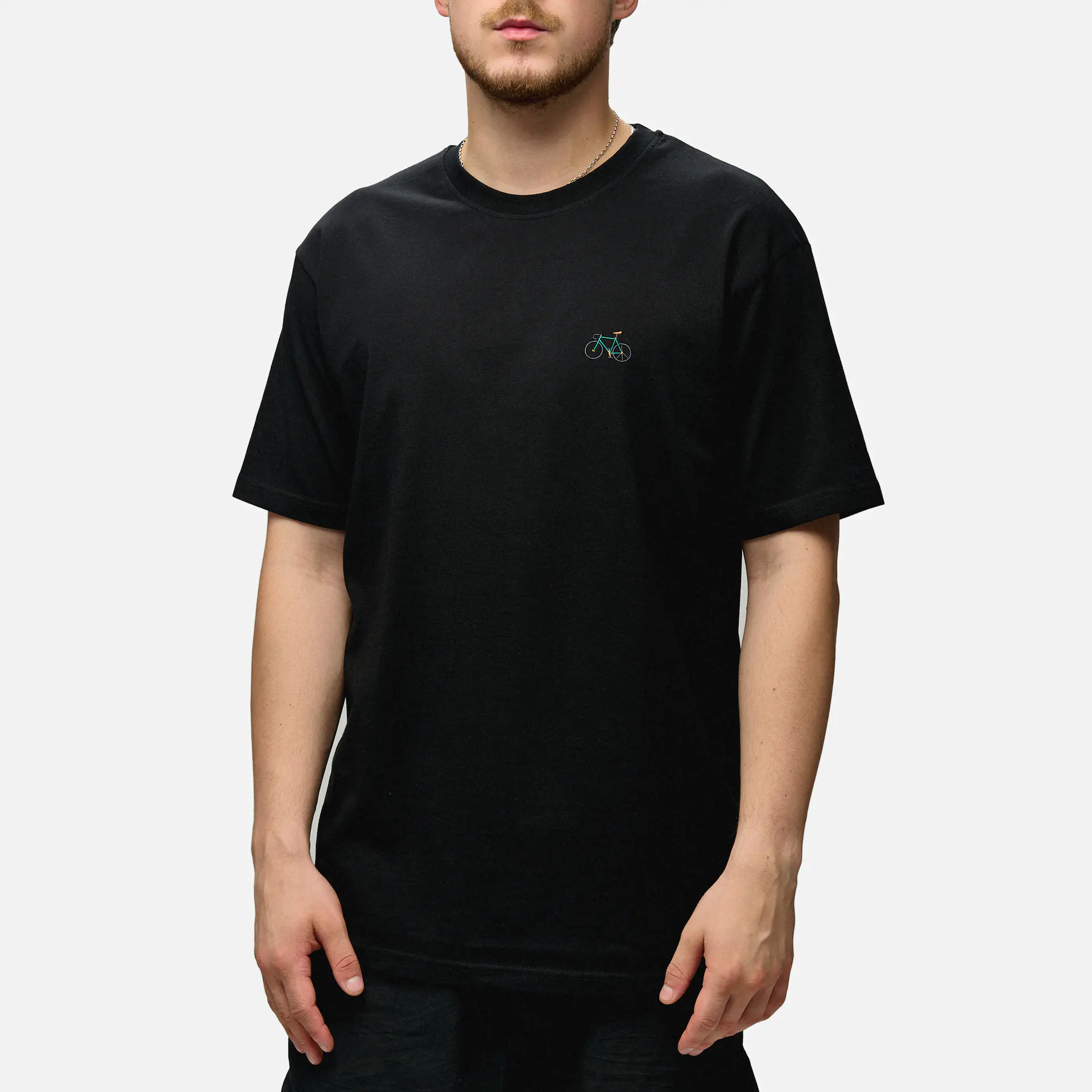 Iriedaily Peaceride Embroidered T-Shirt Black