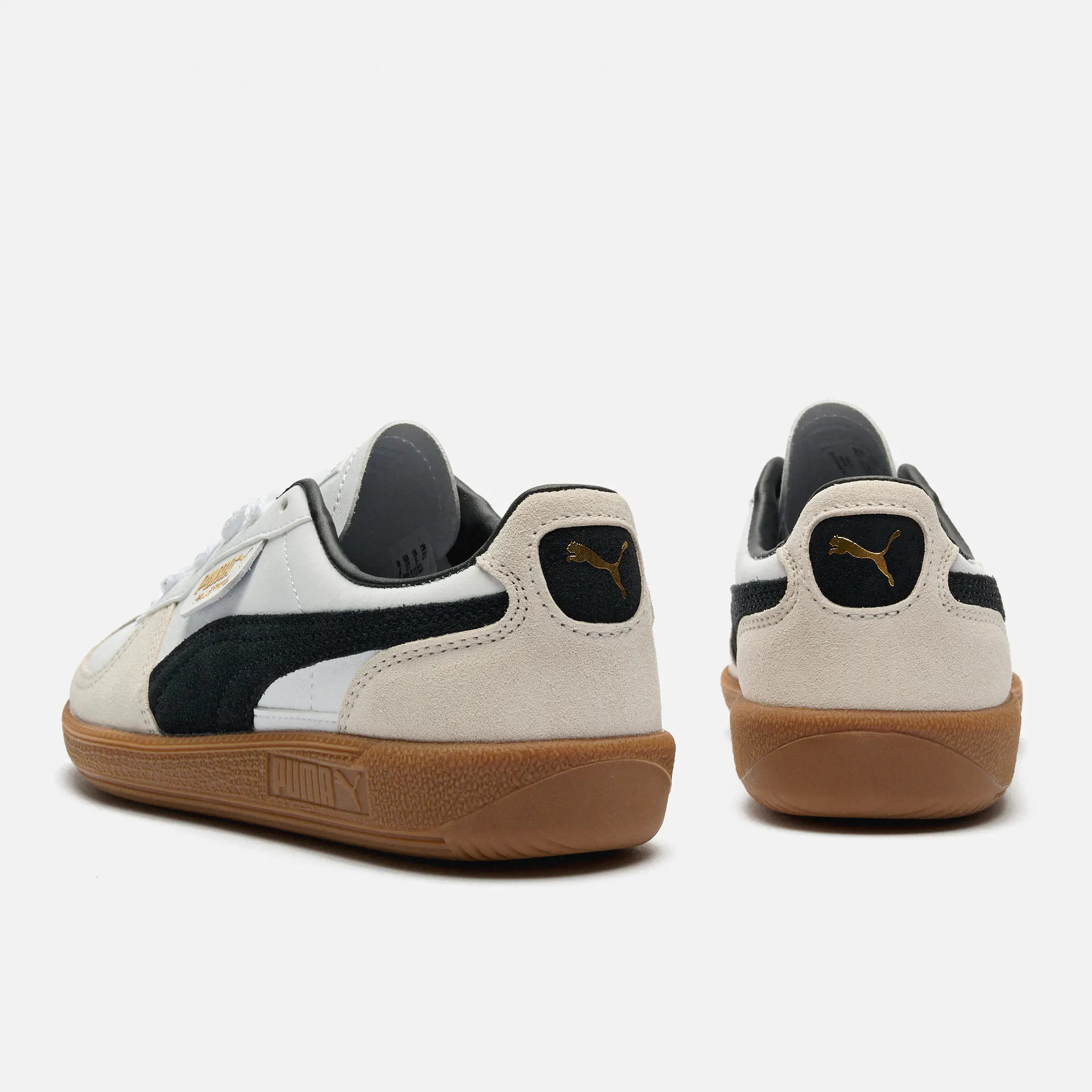 PUMA Palermo LTH Sneaker Puma White-Vapor Gray-Gum