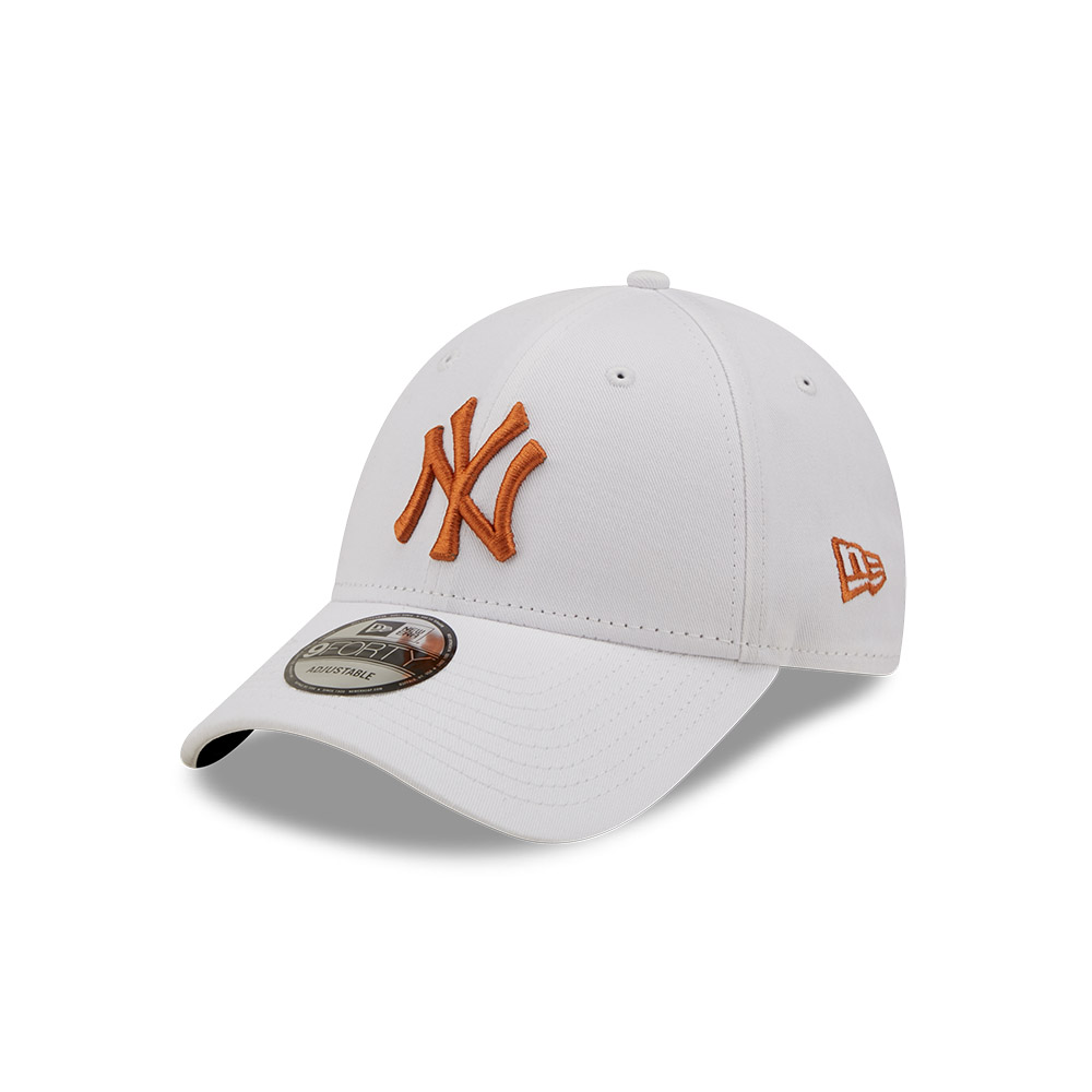 New Era 9FORTY New York Yankees Cap White / Copper
