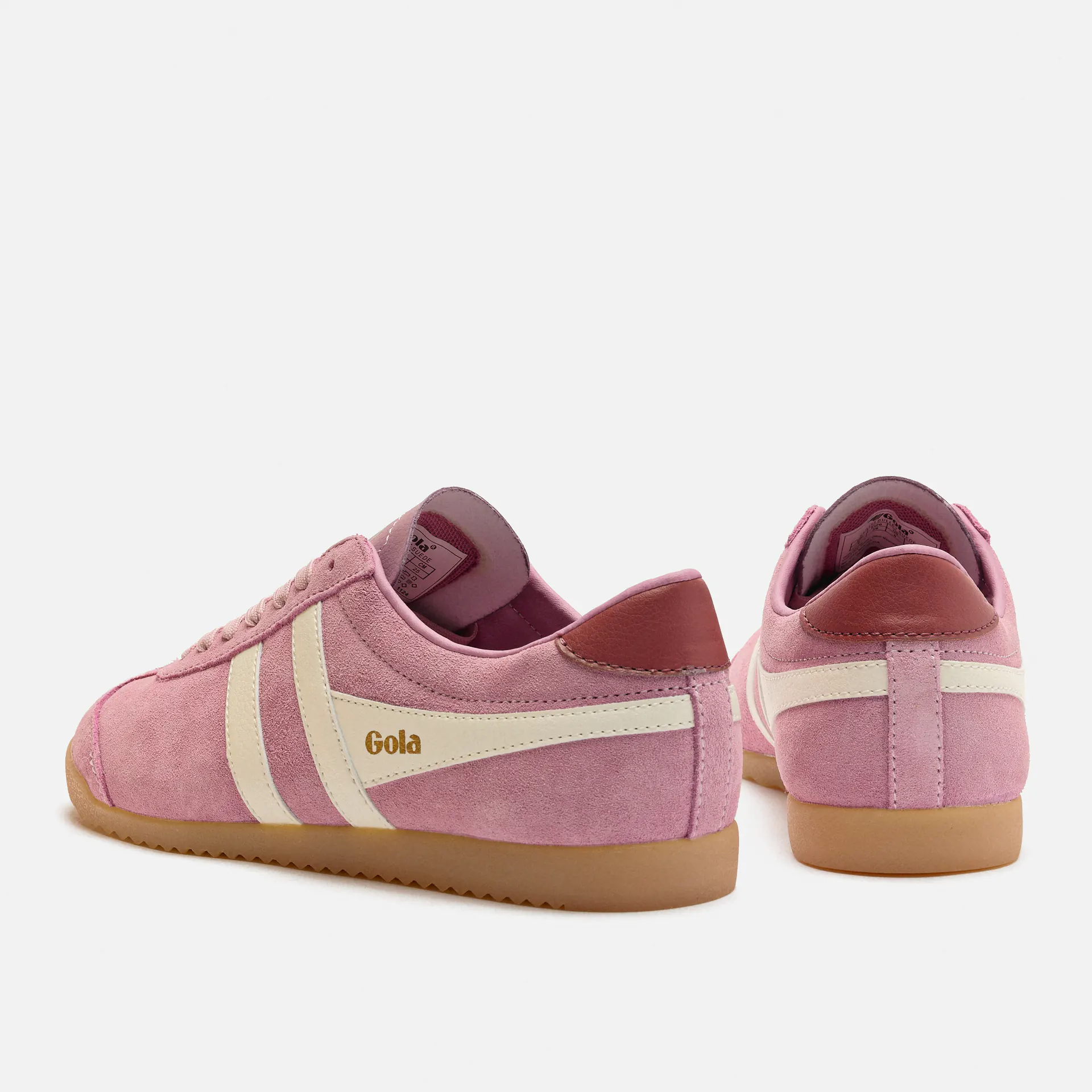 Gola Bullet Suede Sneaker Candy/Off White/Pale Gum