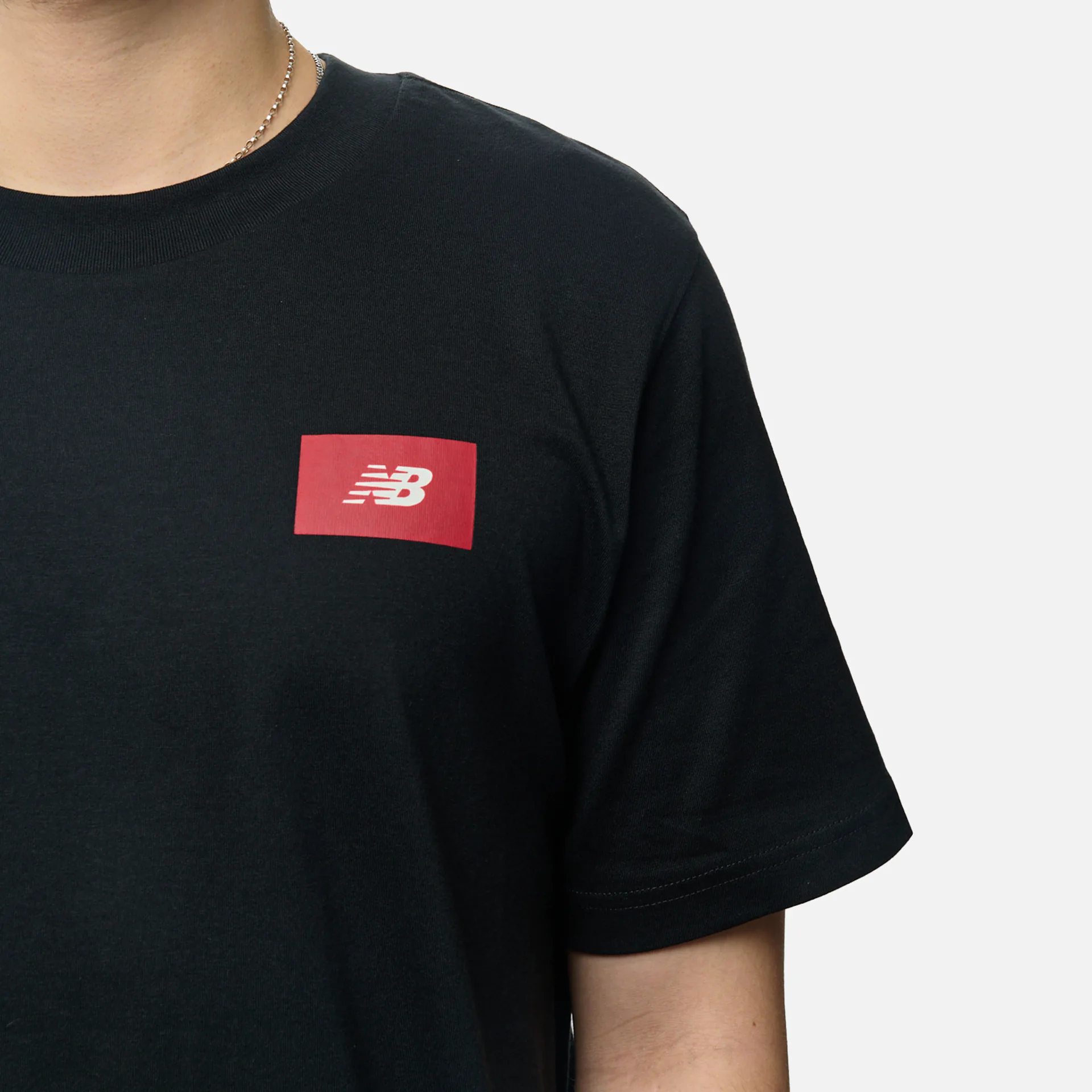 New Balance Logo T-Shirt Black