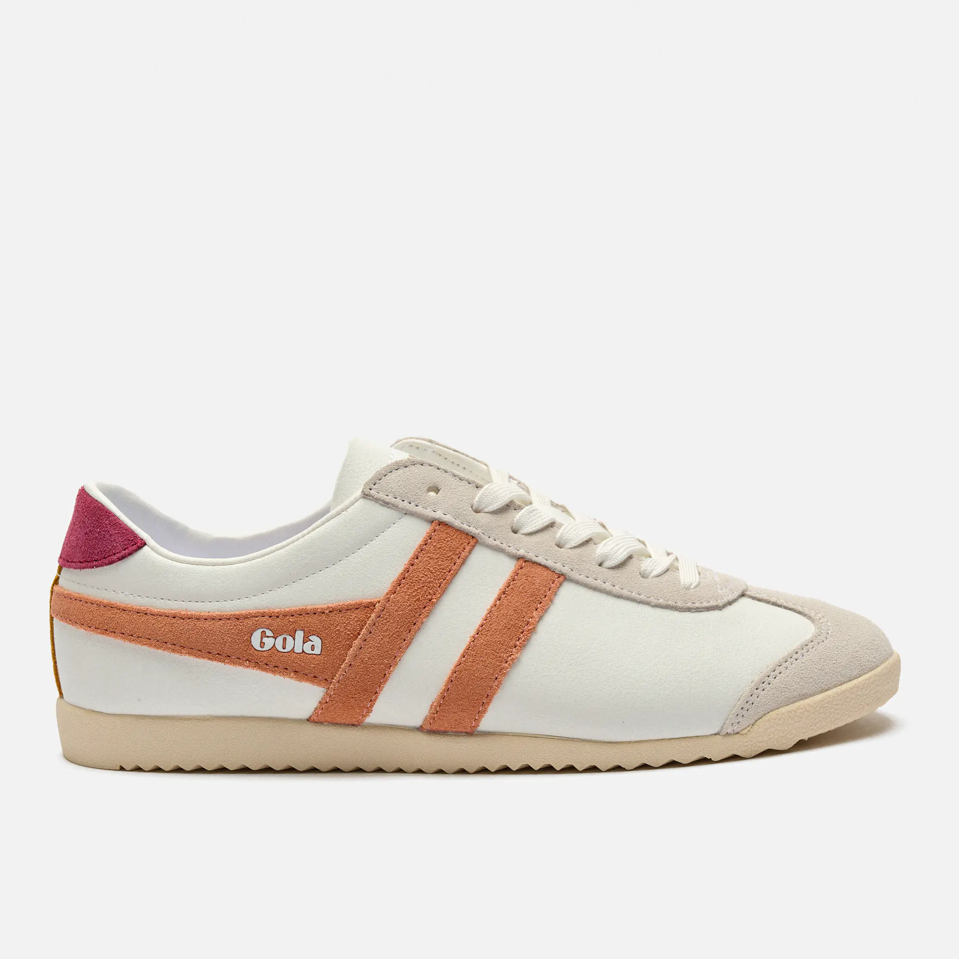 Gola Bullet Pure Sneaker White/Terracotta/Cerise