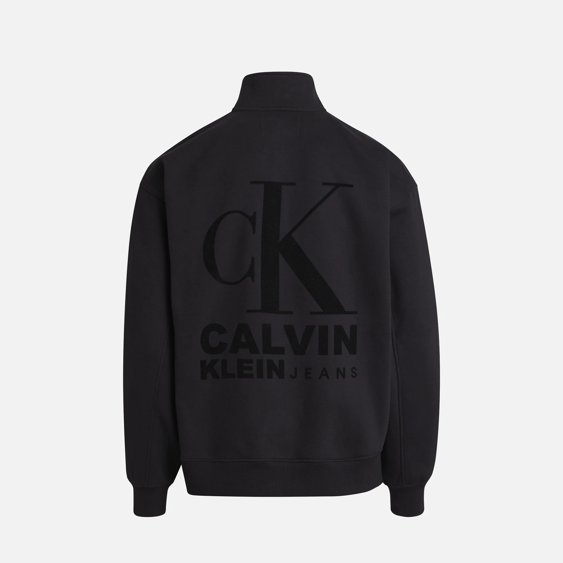 Calvin klein store flock logo sweatshirt