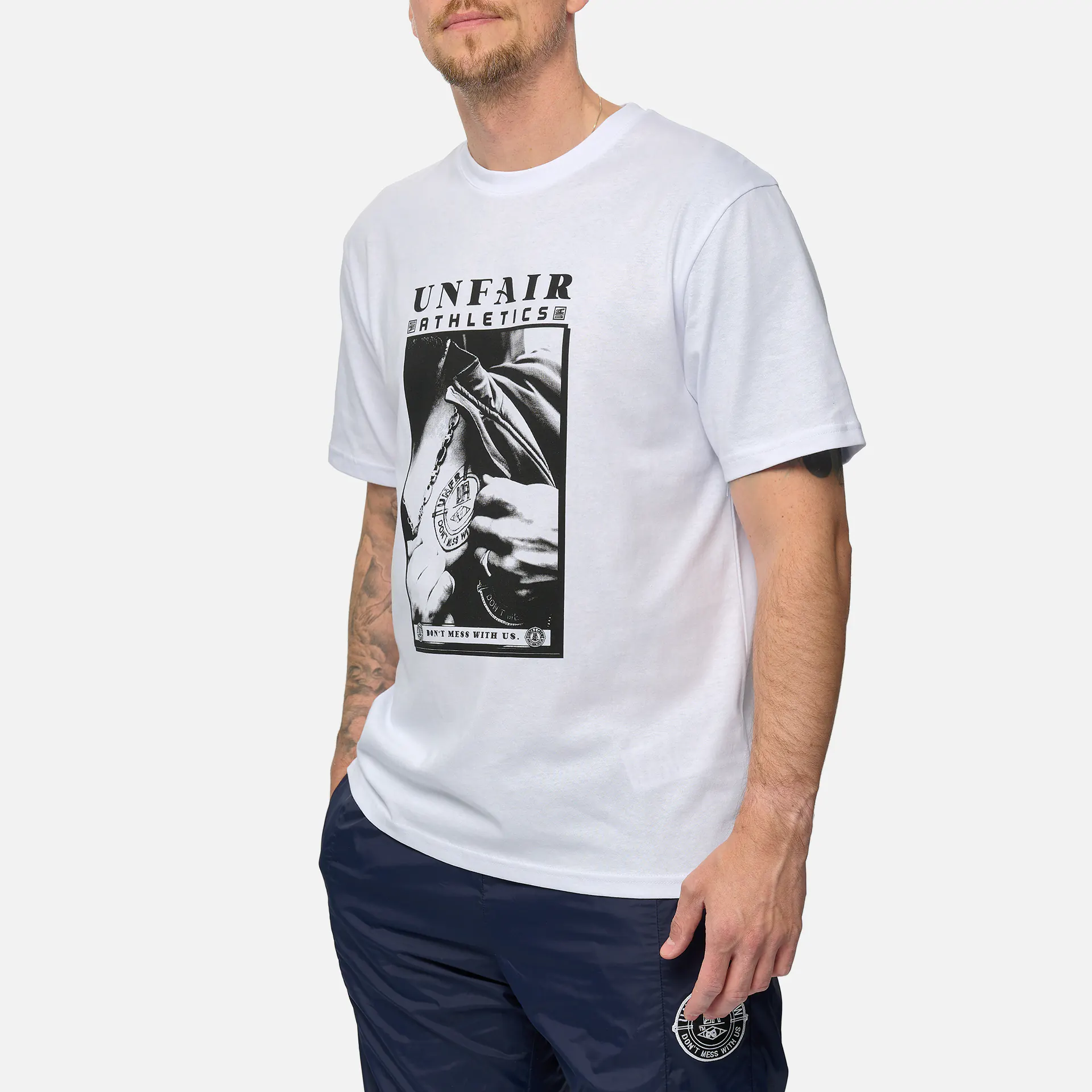 Unfair Athletics Under the Skin T-Shirt White