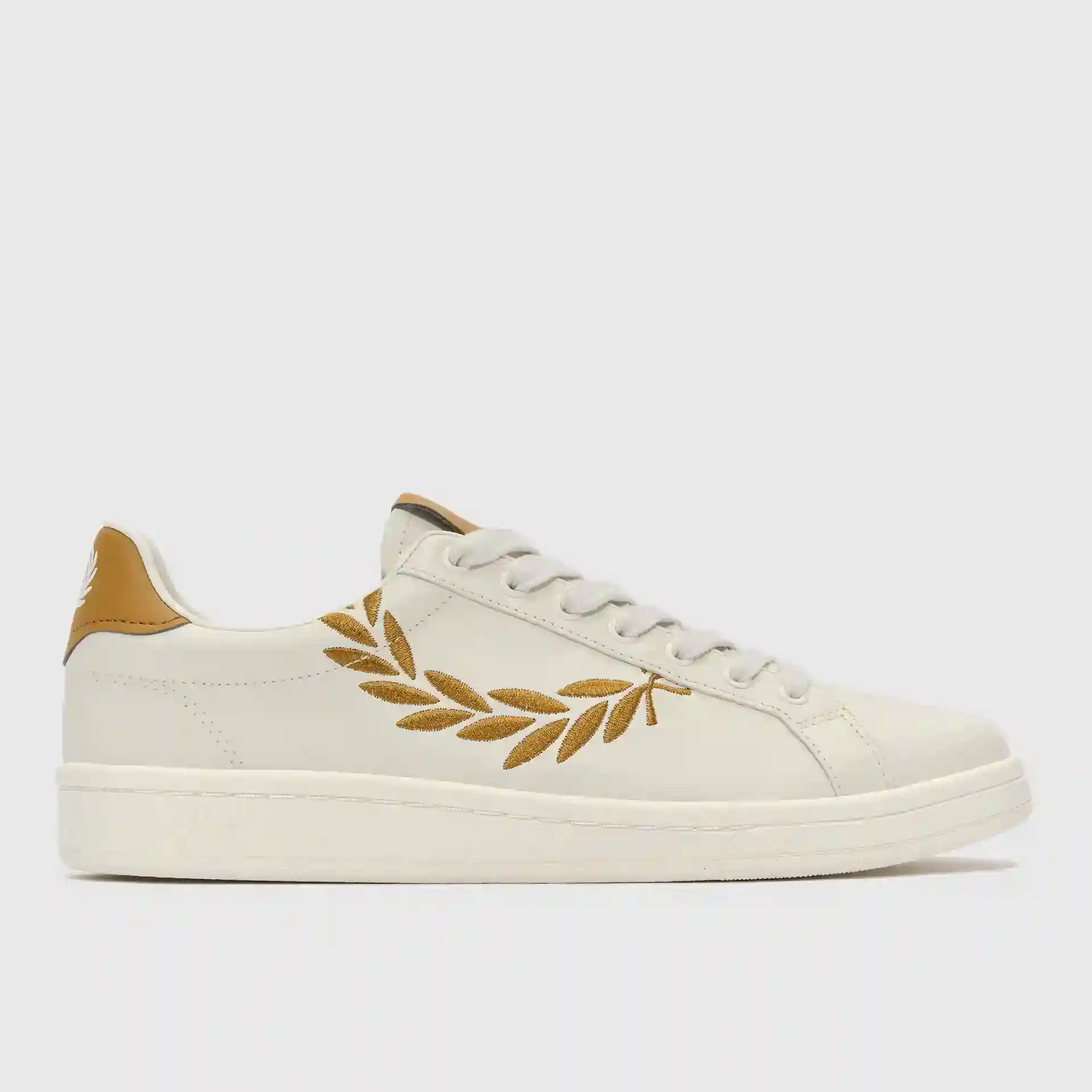 Fred Perry B721 Leather Sneakers Porcelain