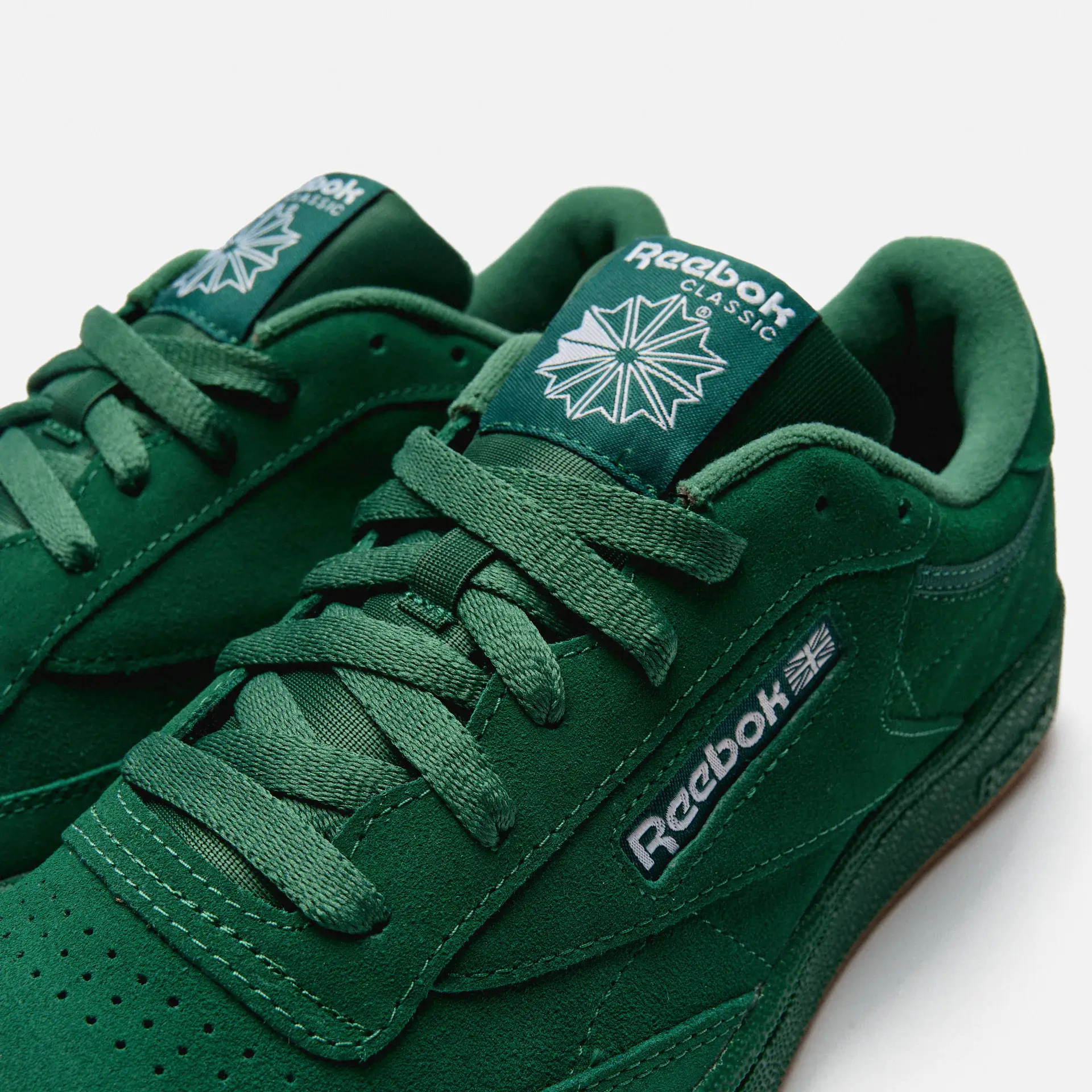 Reeboks green on sale