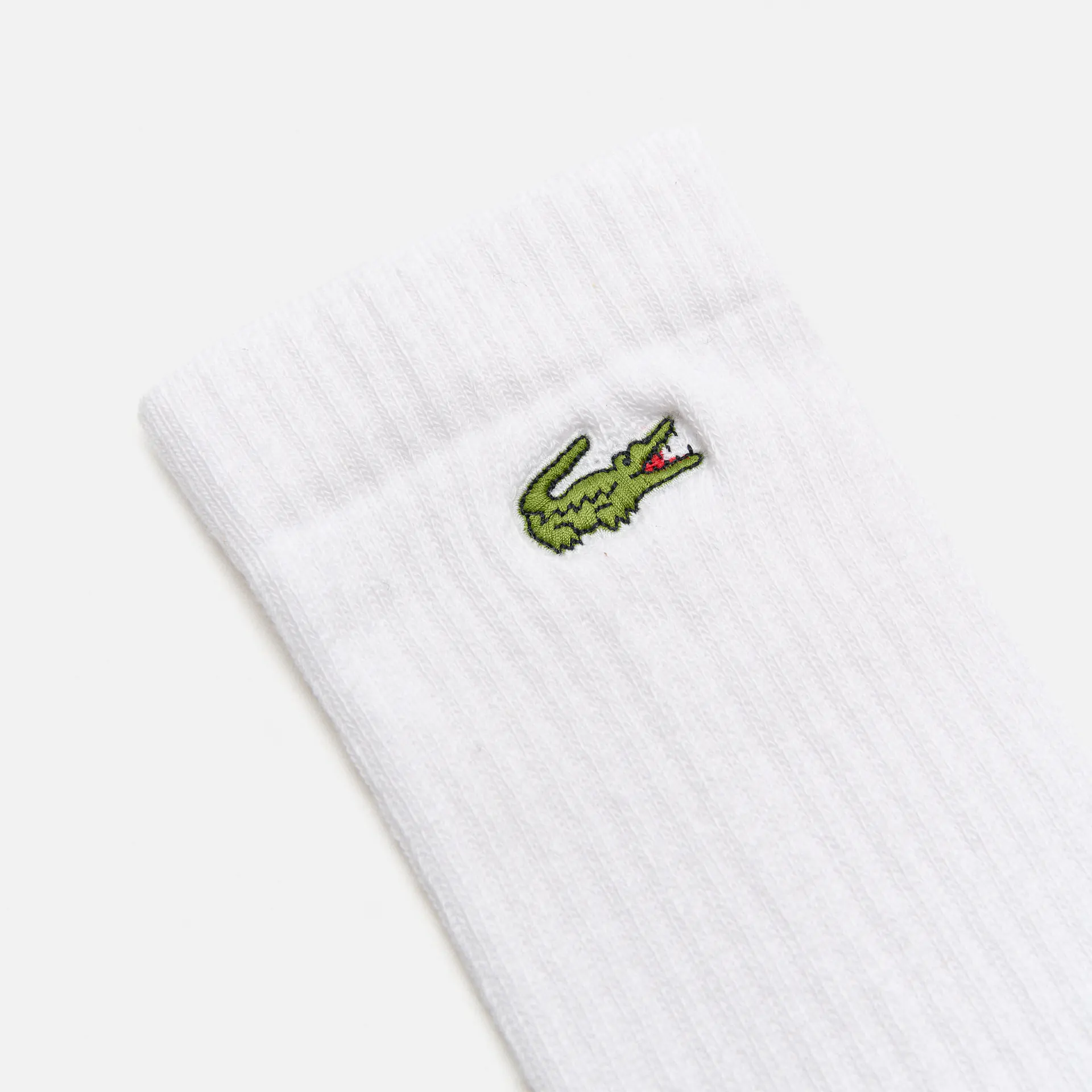 Lacoste Crew 3-Pack Socks White/White/White