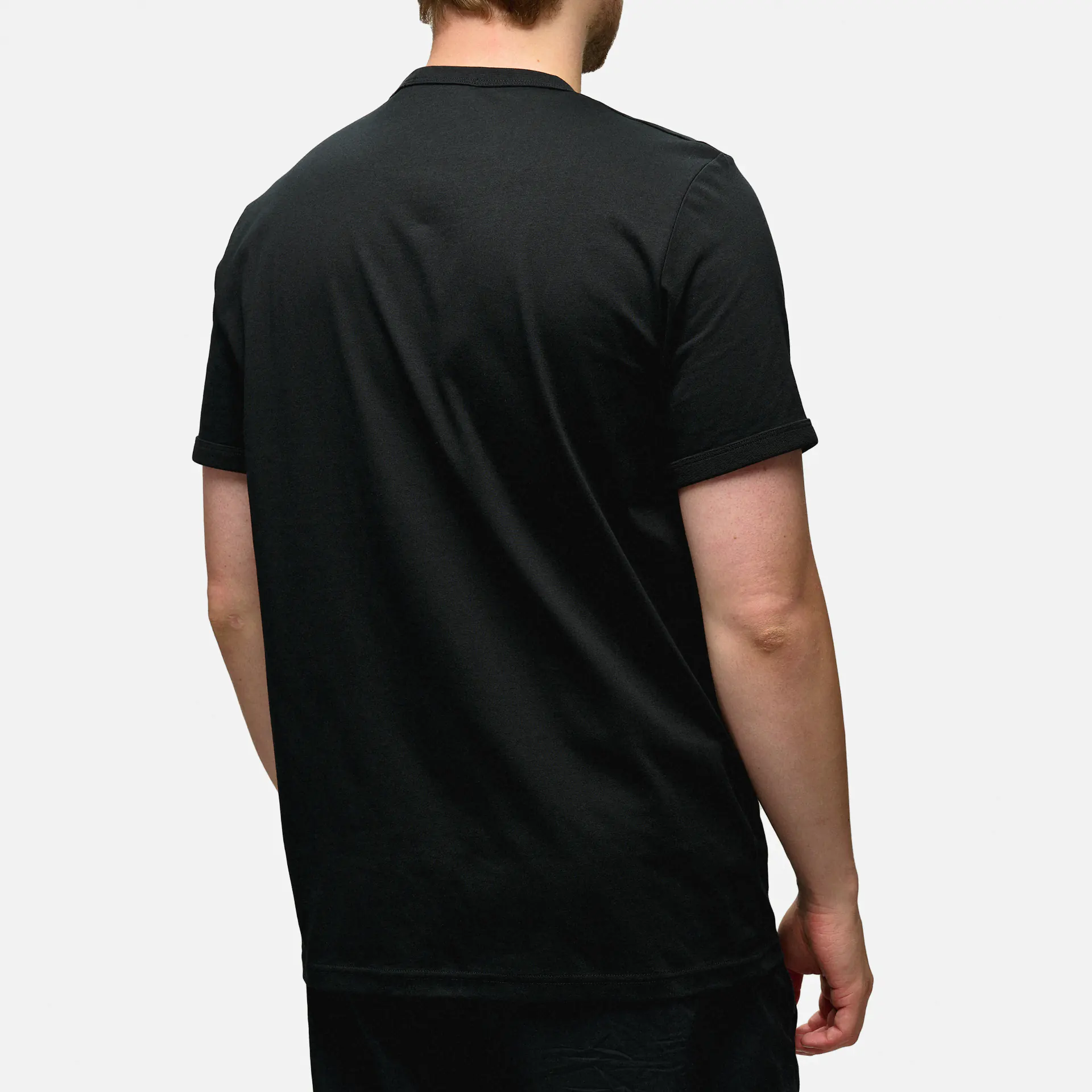 Fred Perry Ringer T-Shirt Black