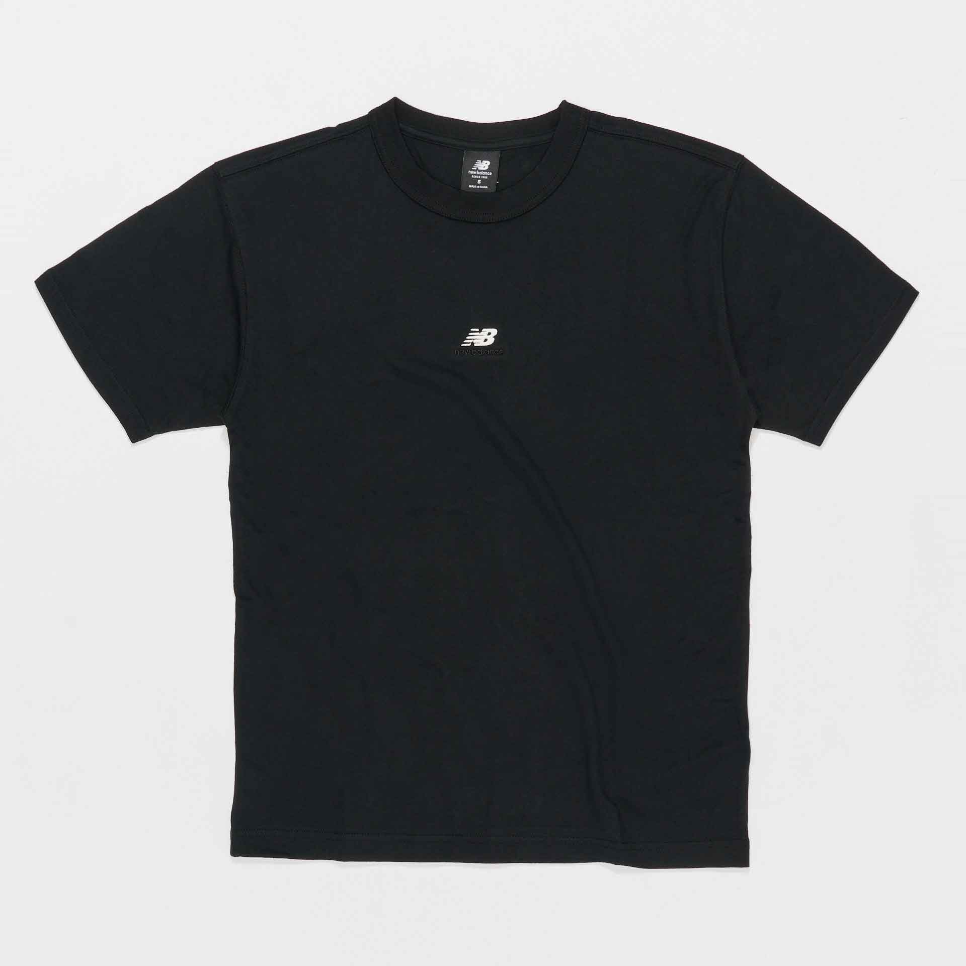 New Balance Sport Essentials Premium Cotton T-Shirt Black