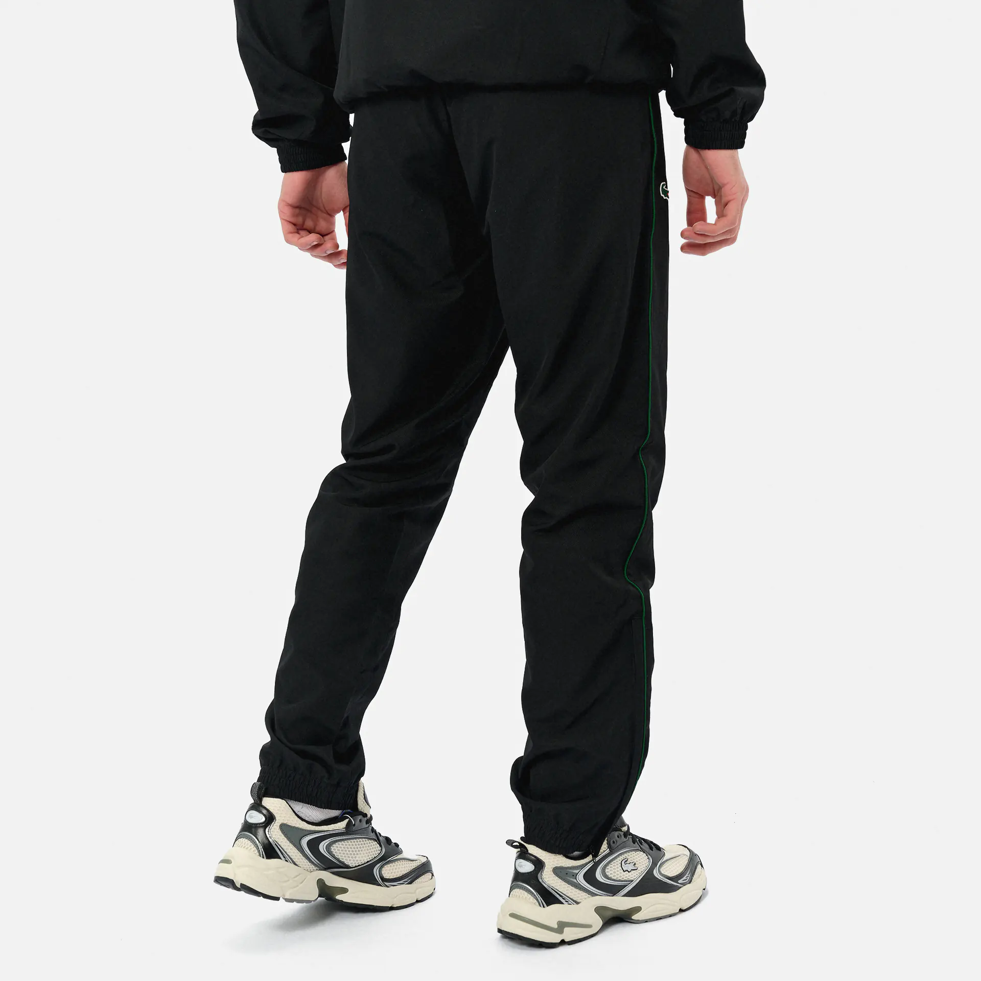 Lacoste Tape Tracksuit Black/Green