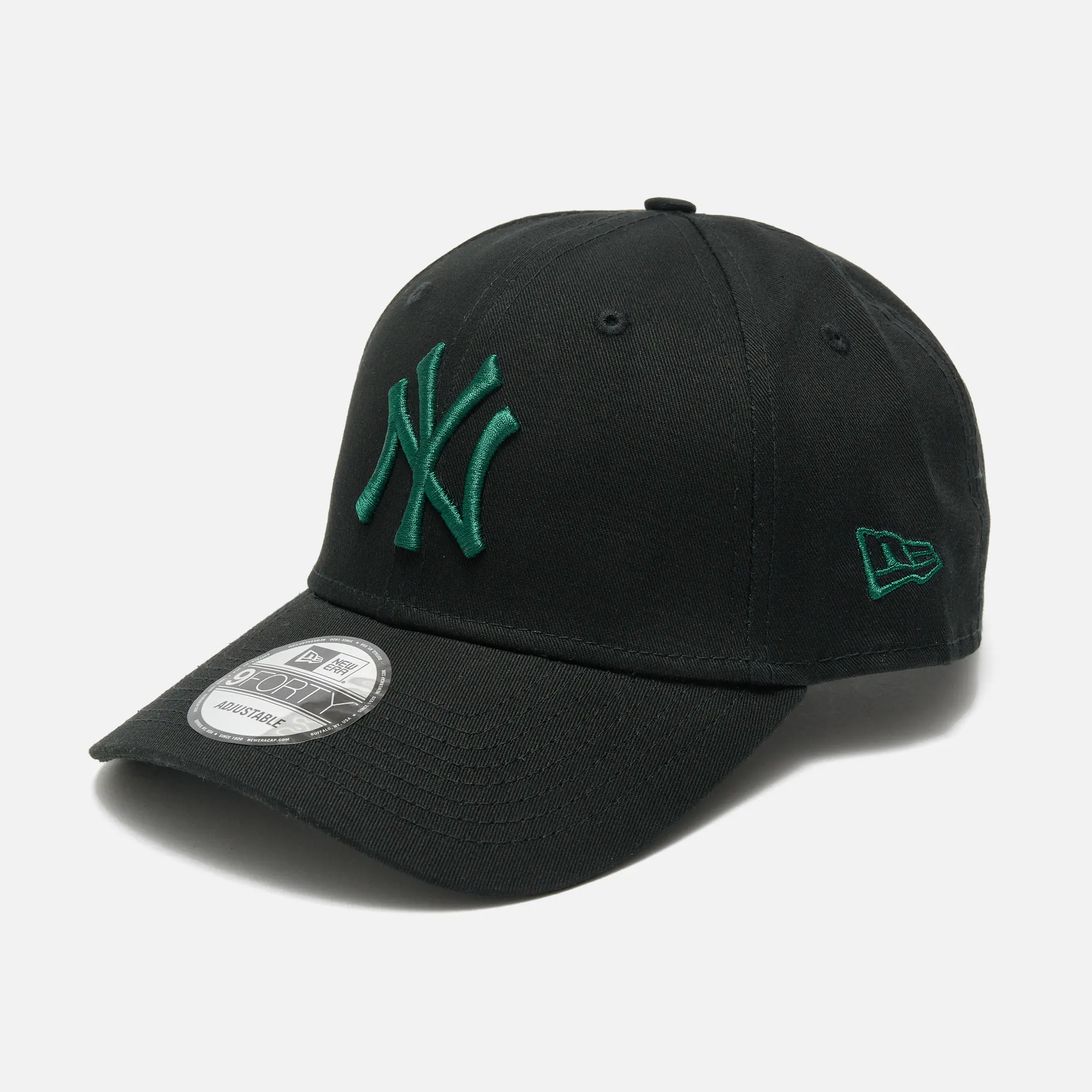New Era MLB NY Yankees League Essential 9Forty Strapback Cap Black/MLC