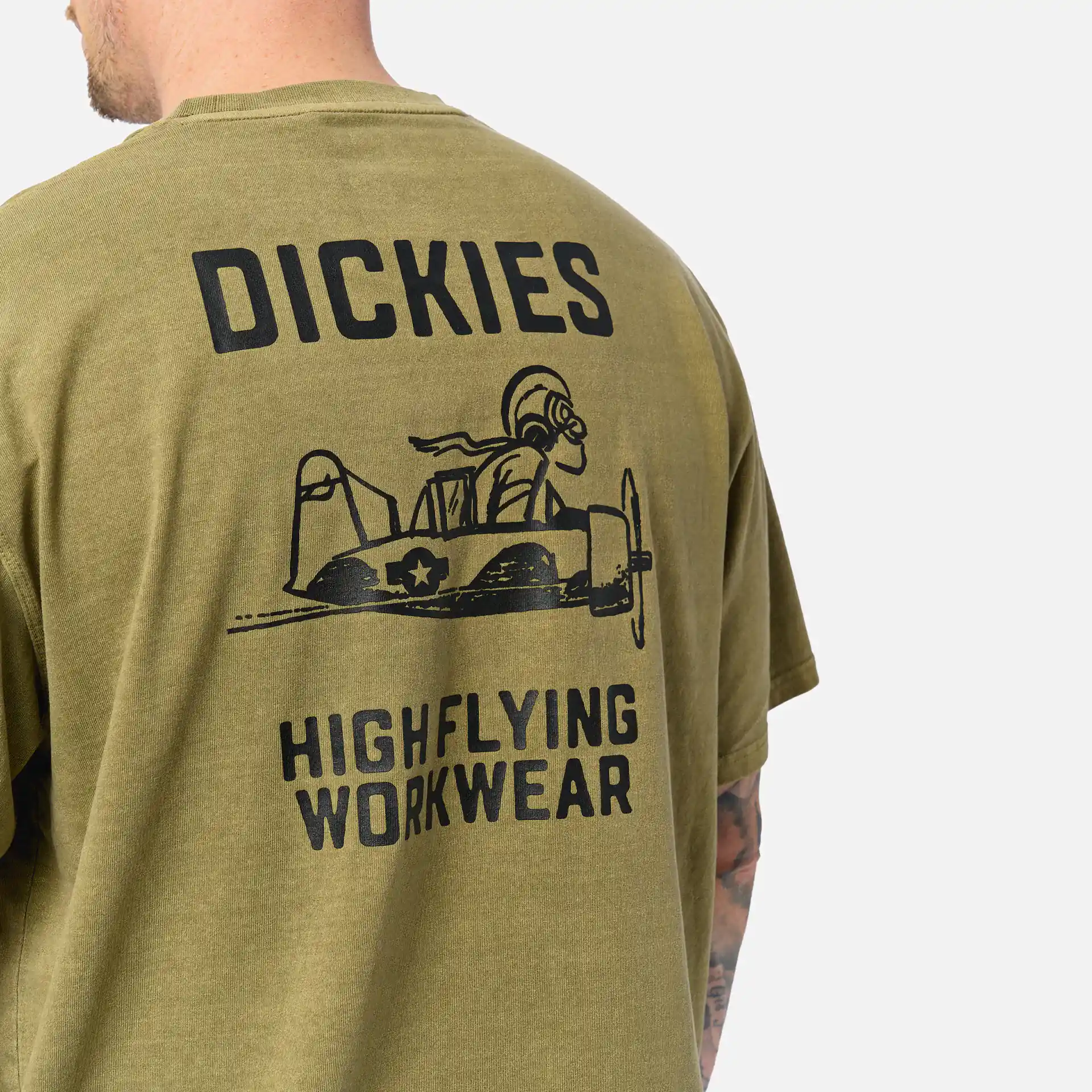 Dickies High Flying Workwear T-Shirt Imperial Green