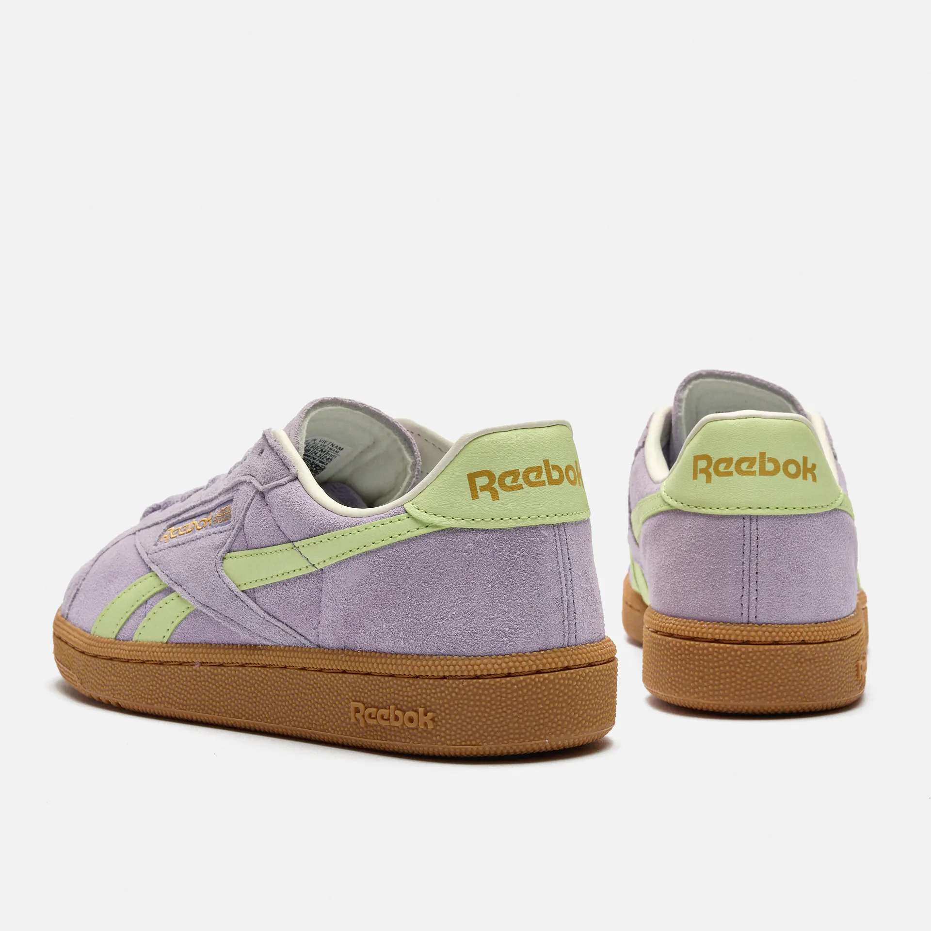 Reebok Club C Grounds UK Sneaker Dusk Purple/Astro Lime/Gum