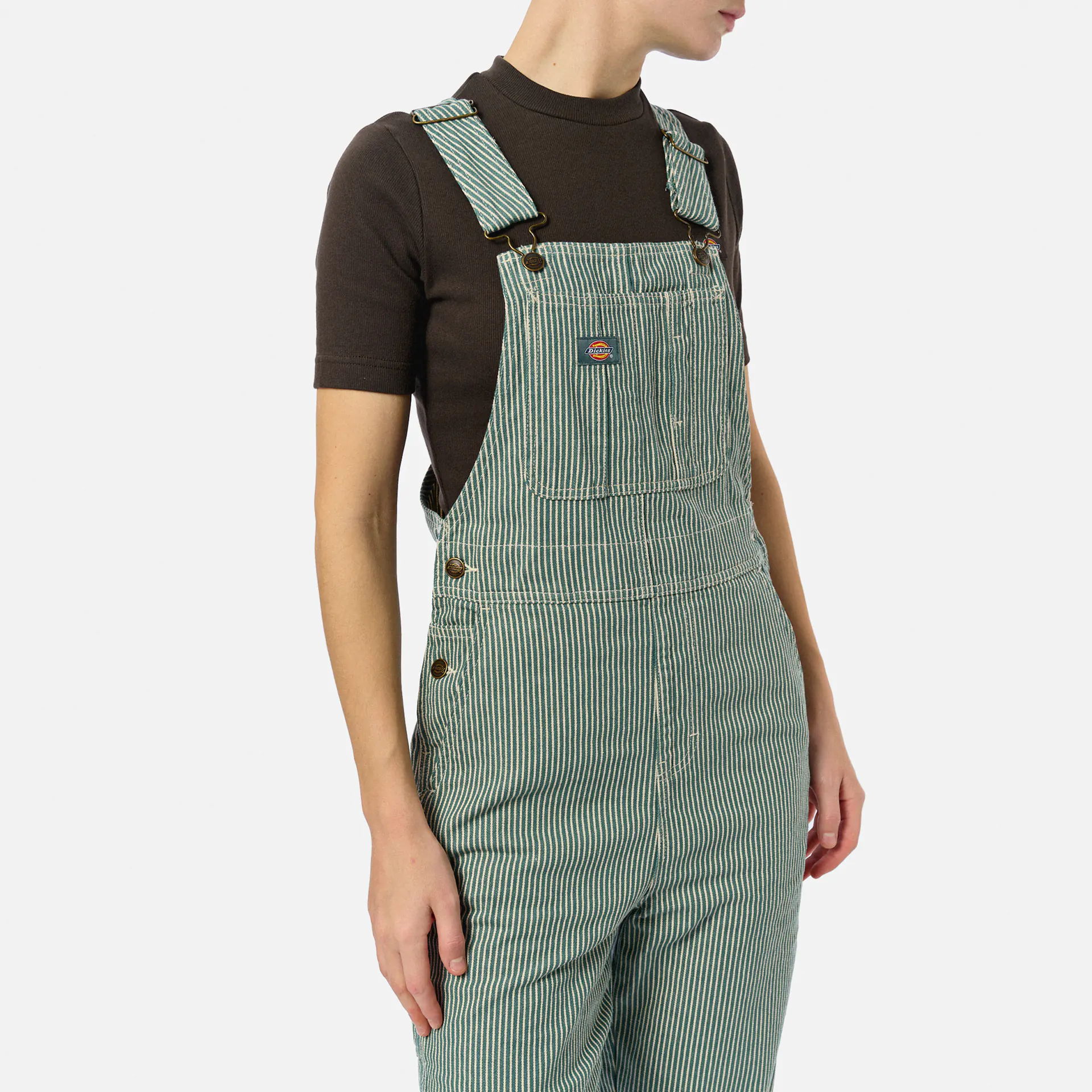 Dickies Classic Hickory Bib W Lincoln Green