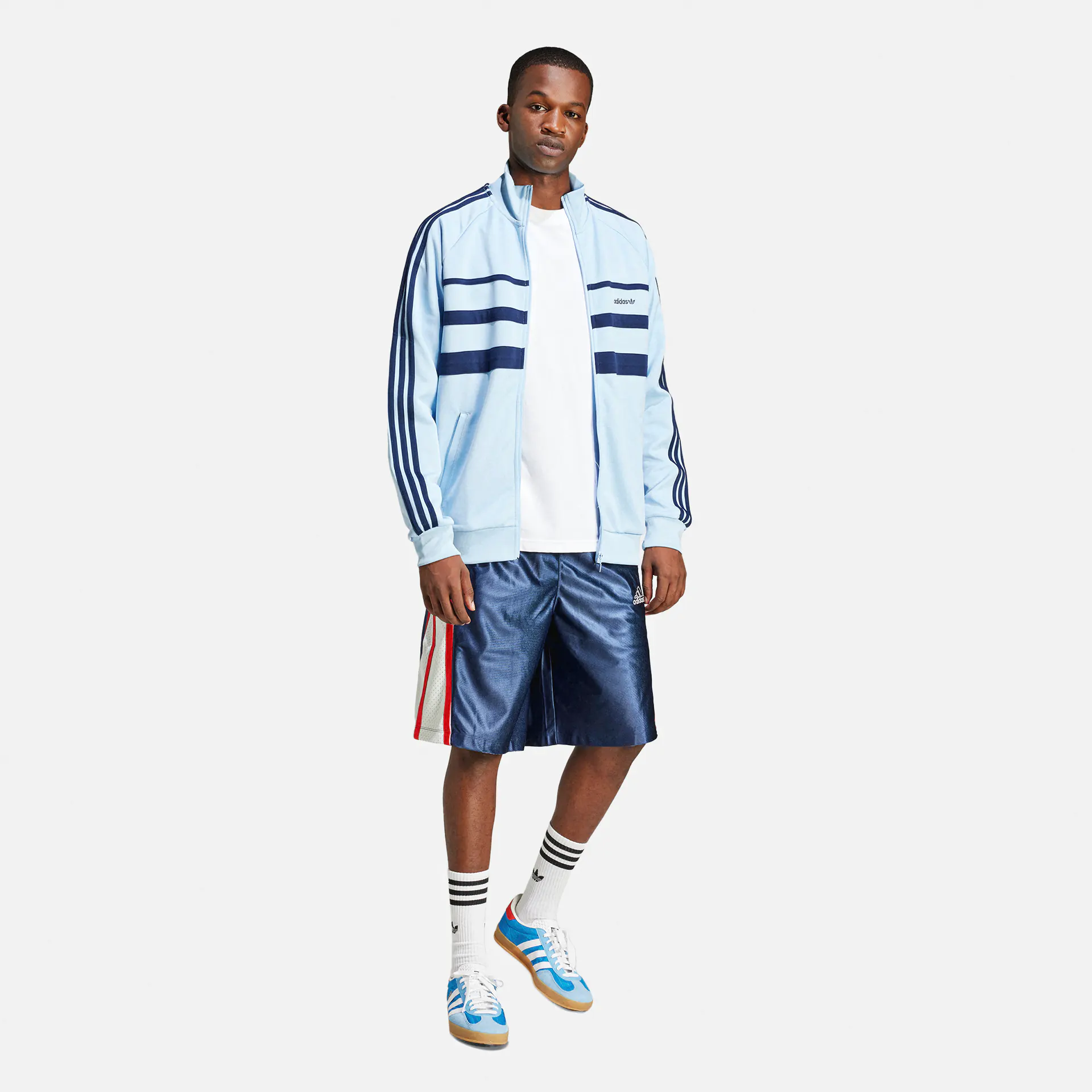 adidas Originals The First Trackjacket Sky/Indigo