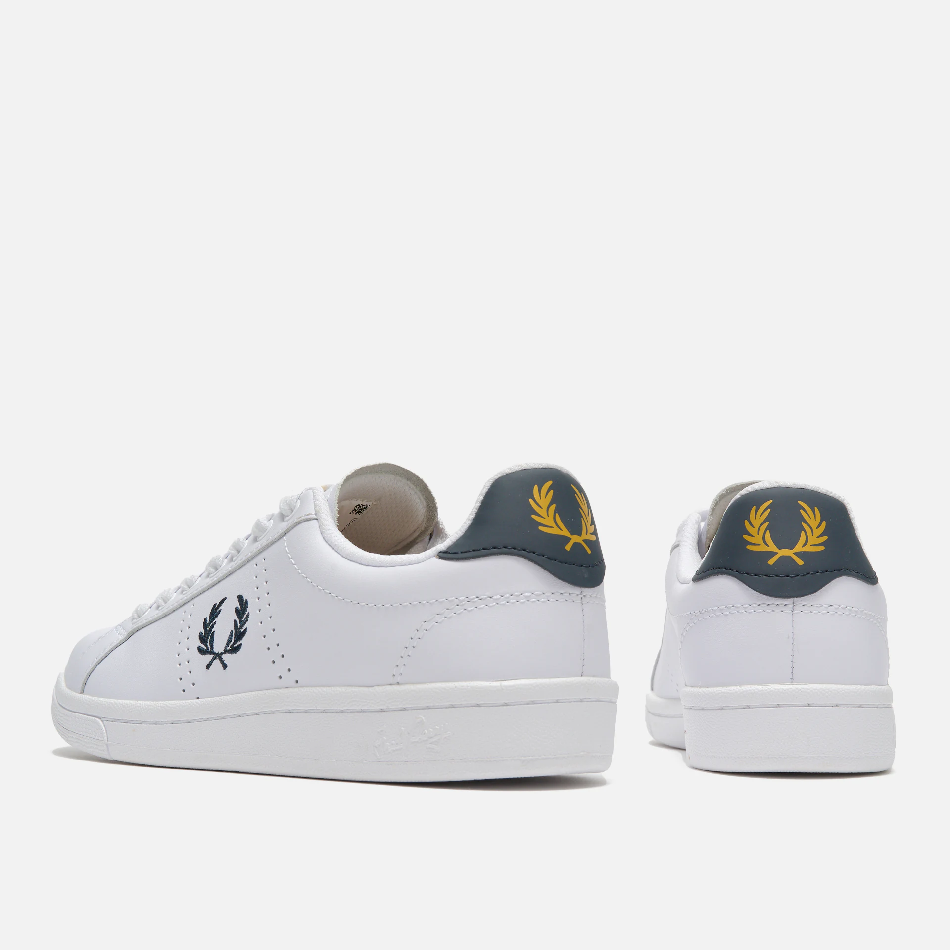 Fred Perry B721 Leather Sneakers White/Navy