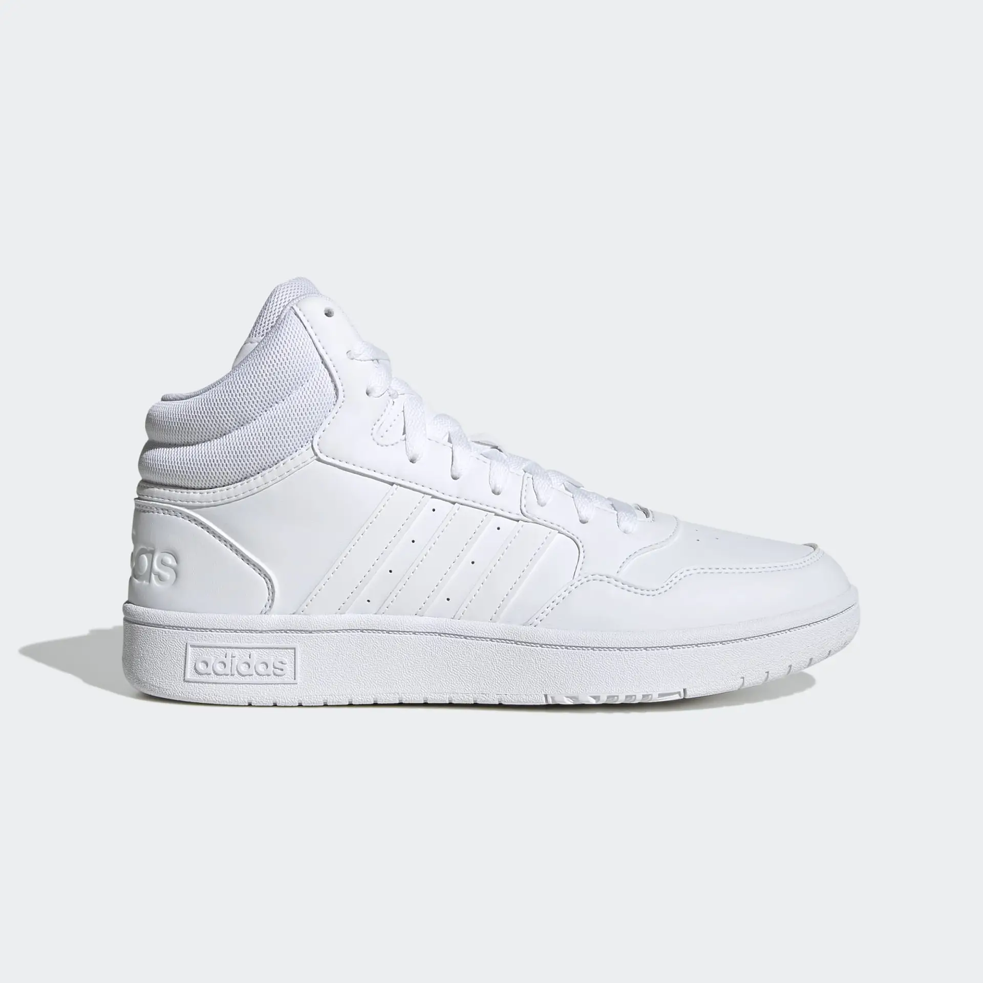 adidas Hoops 3.0 Mid Sneakers White/White