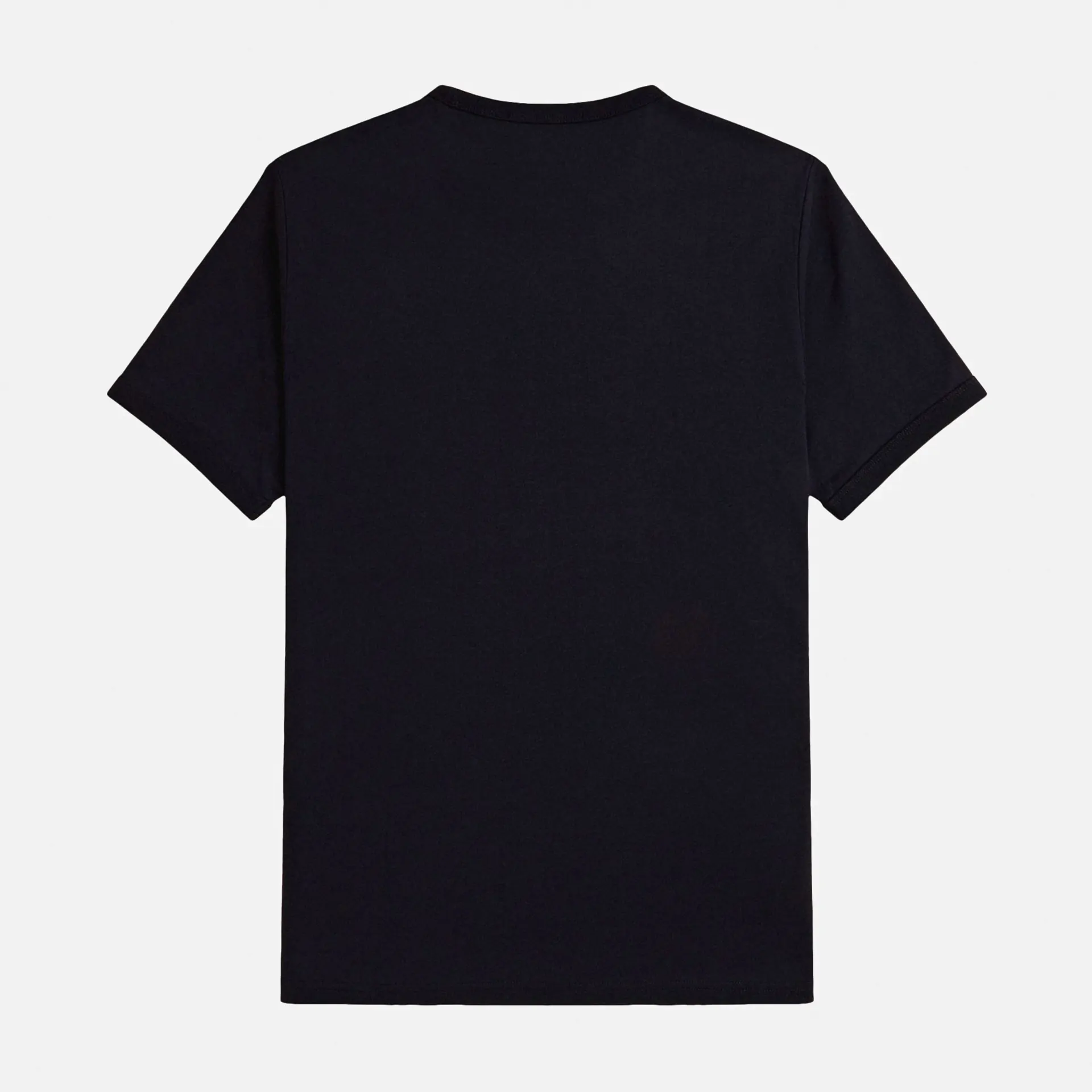 Fred Perry Ringer T-Shirt Navy/Honeycomb