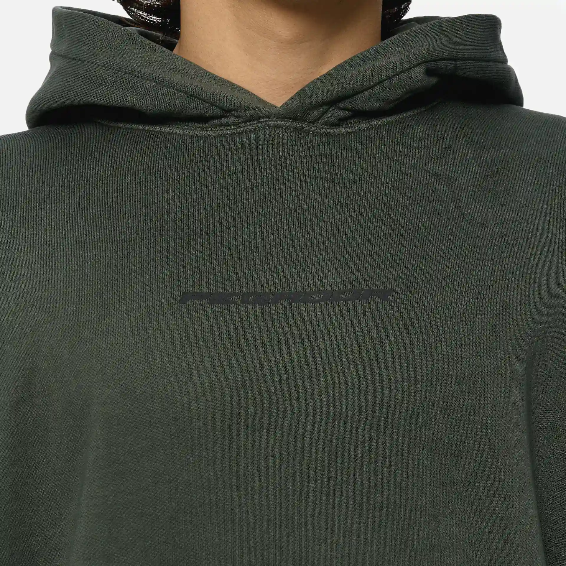 PEGADOR Dubose Oversized Hoodie Vintage Anthracite