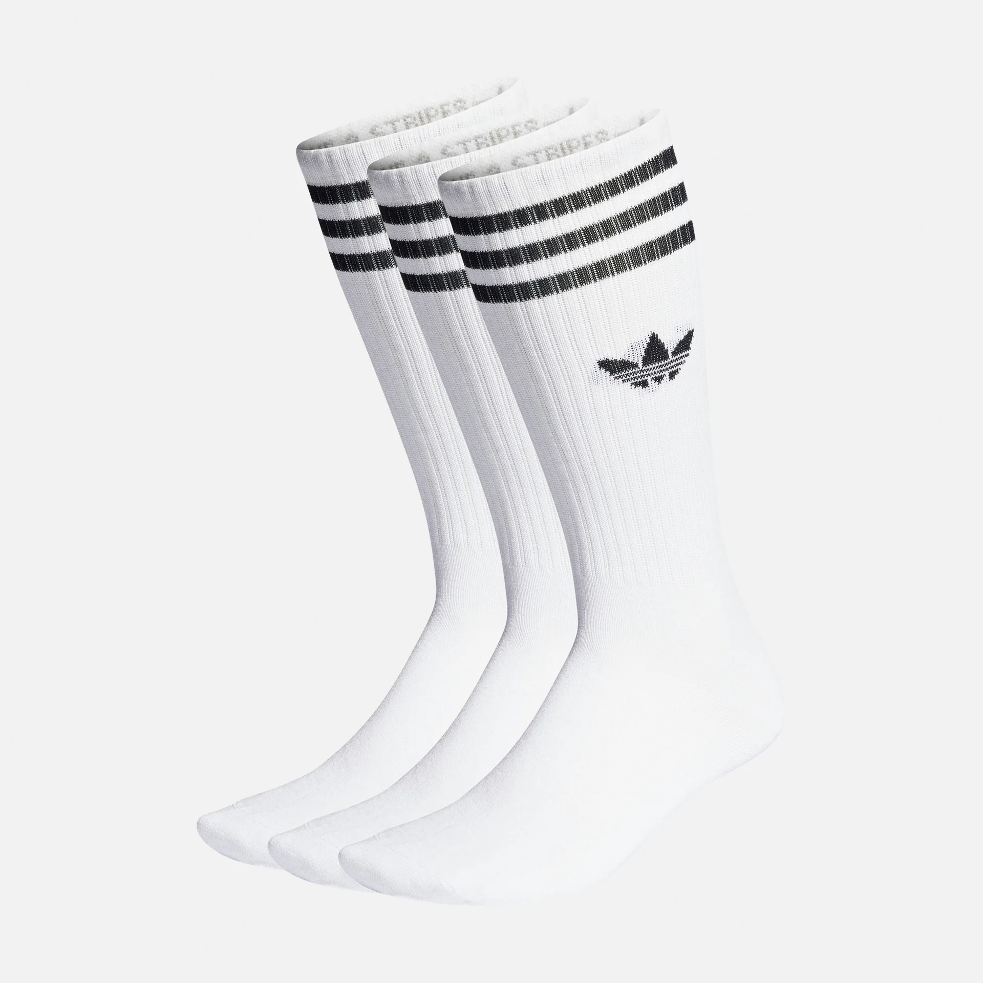 adidas Originals High Crew Socks White/Black