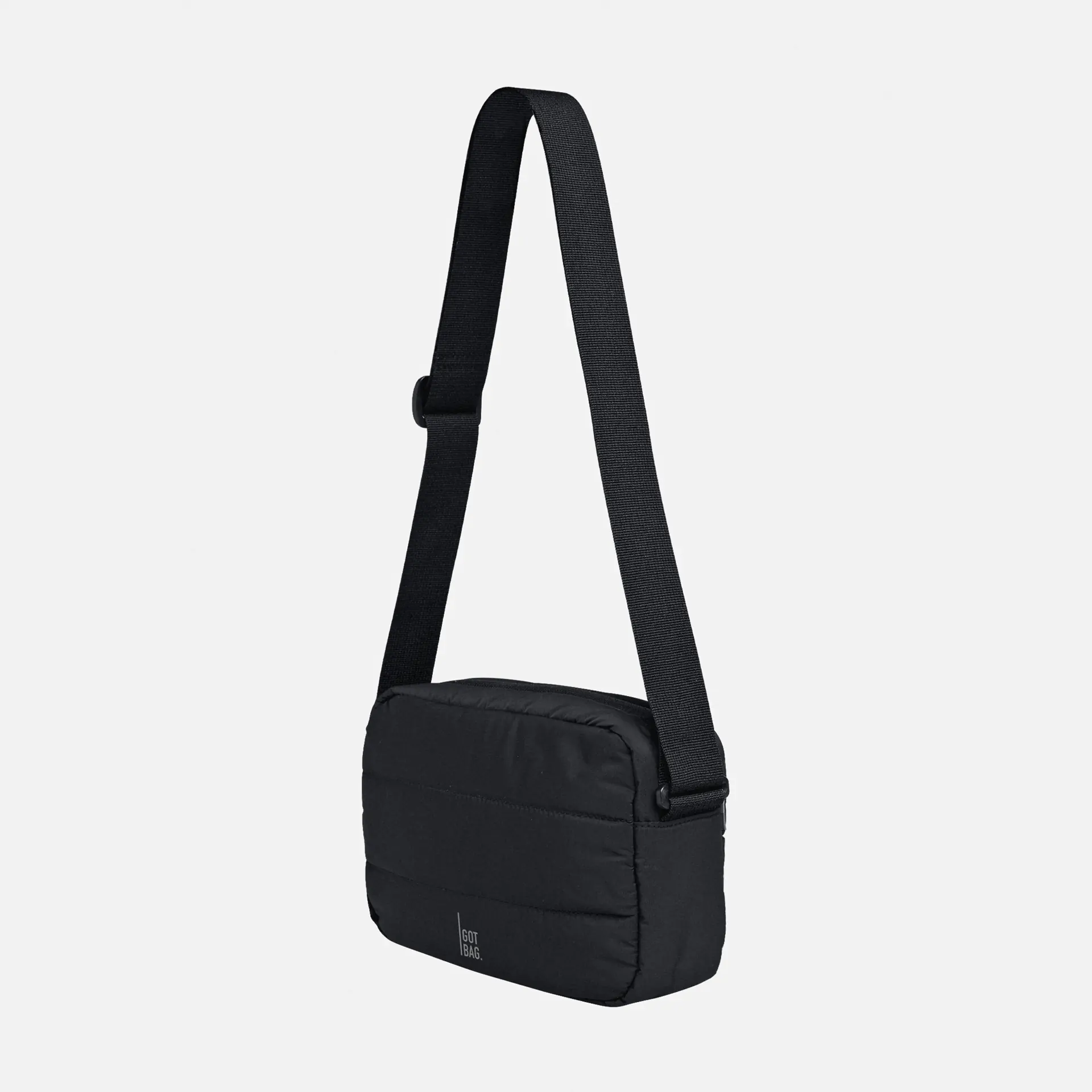 Got Bag Puffer Crossbody Bag Monochrome Black