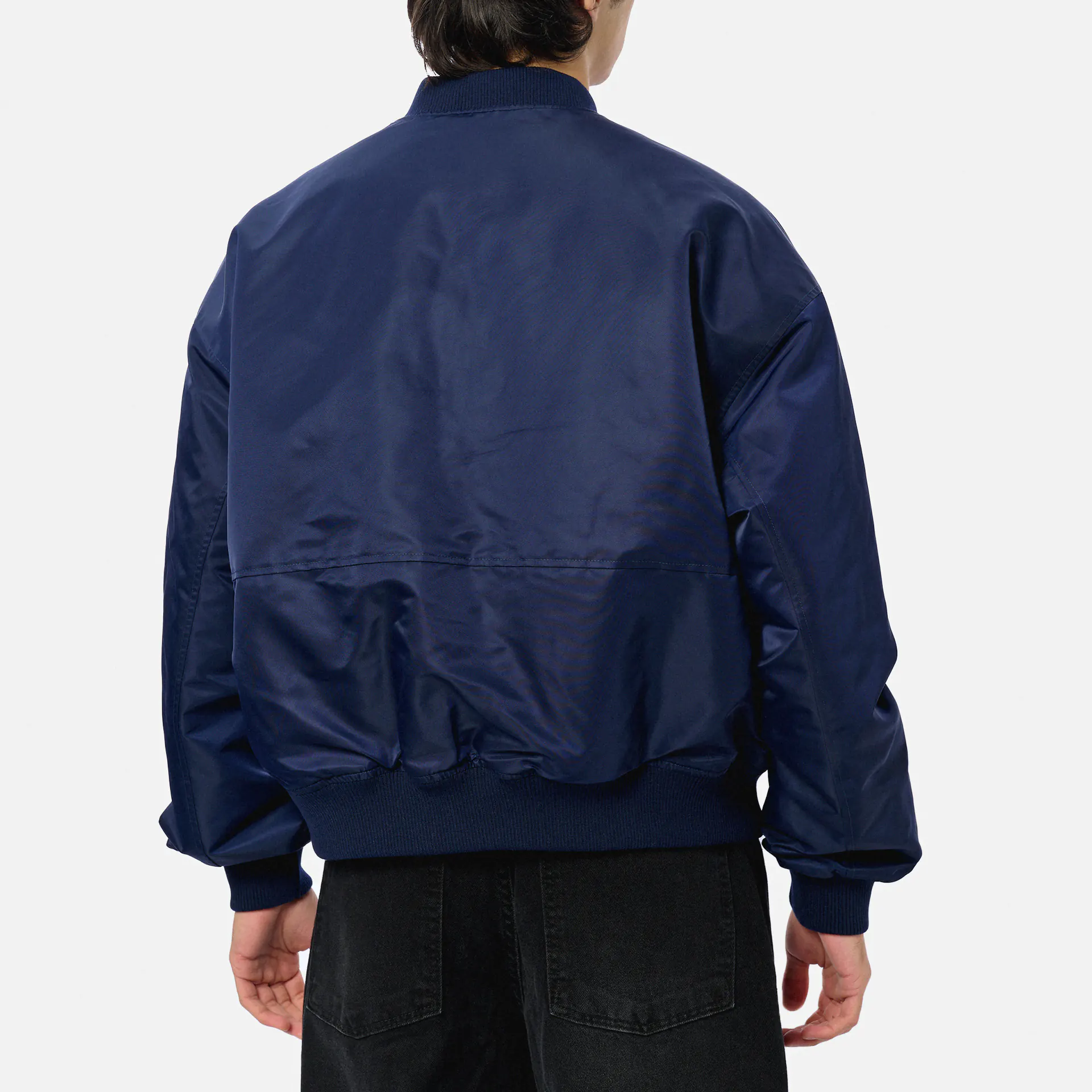 Prohibited Primrose Reversible Bomber Jacket Navy