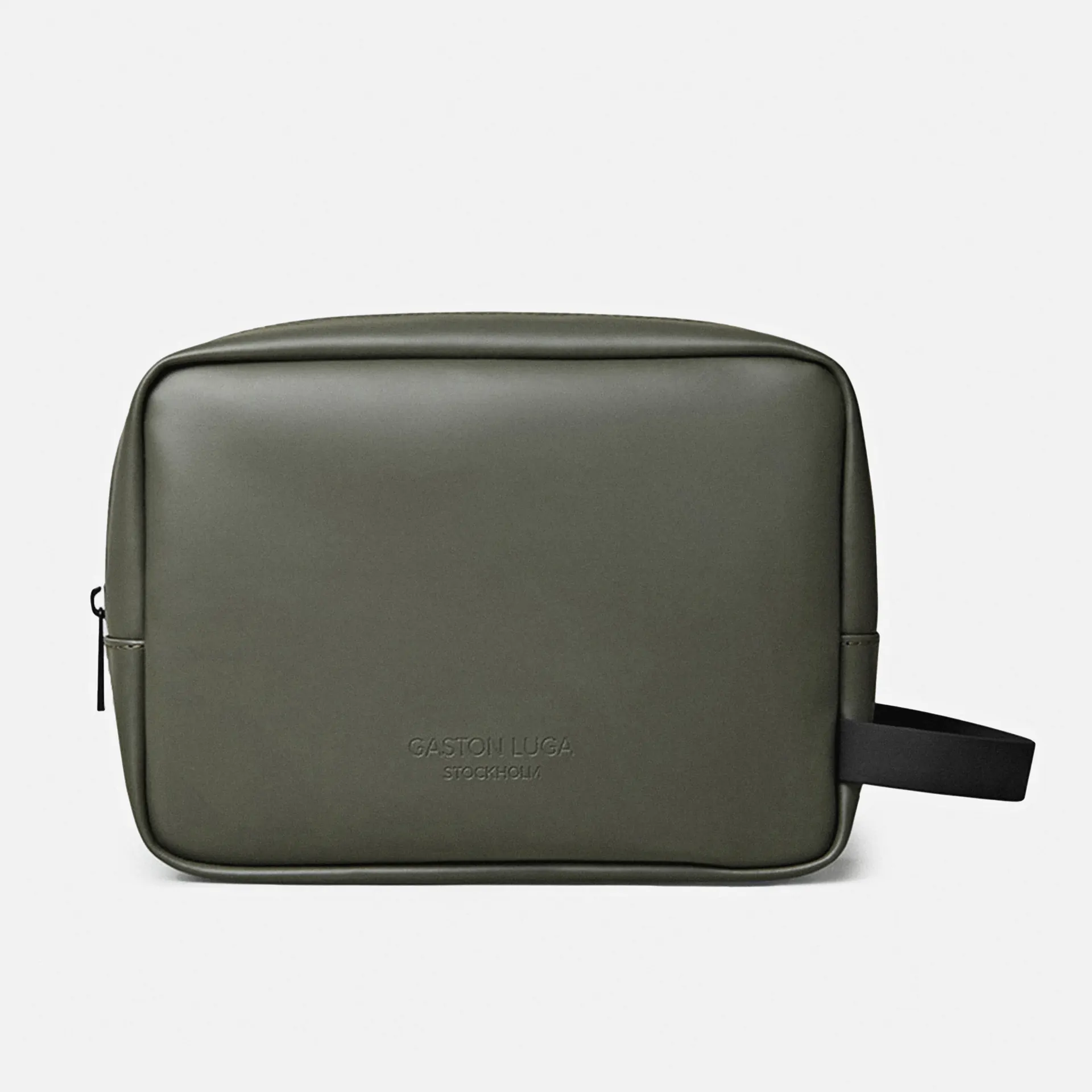 Gaston Luga Splash Toiletry Bag Olive