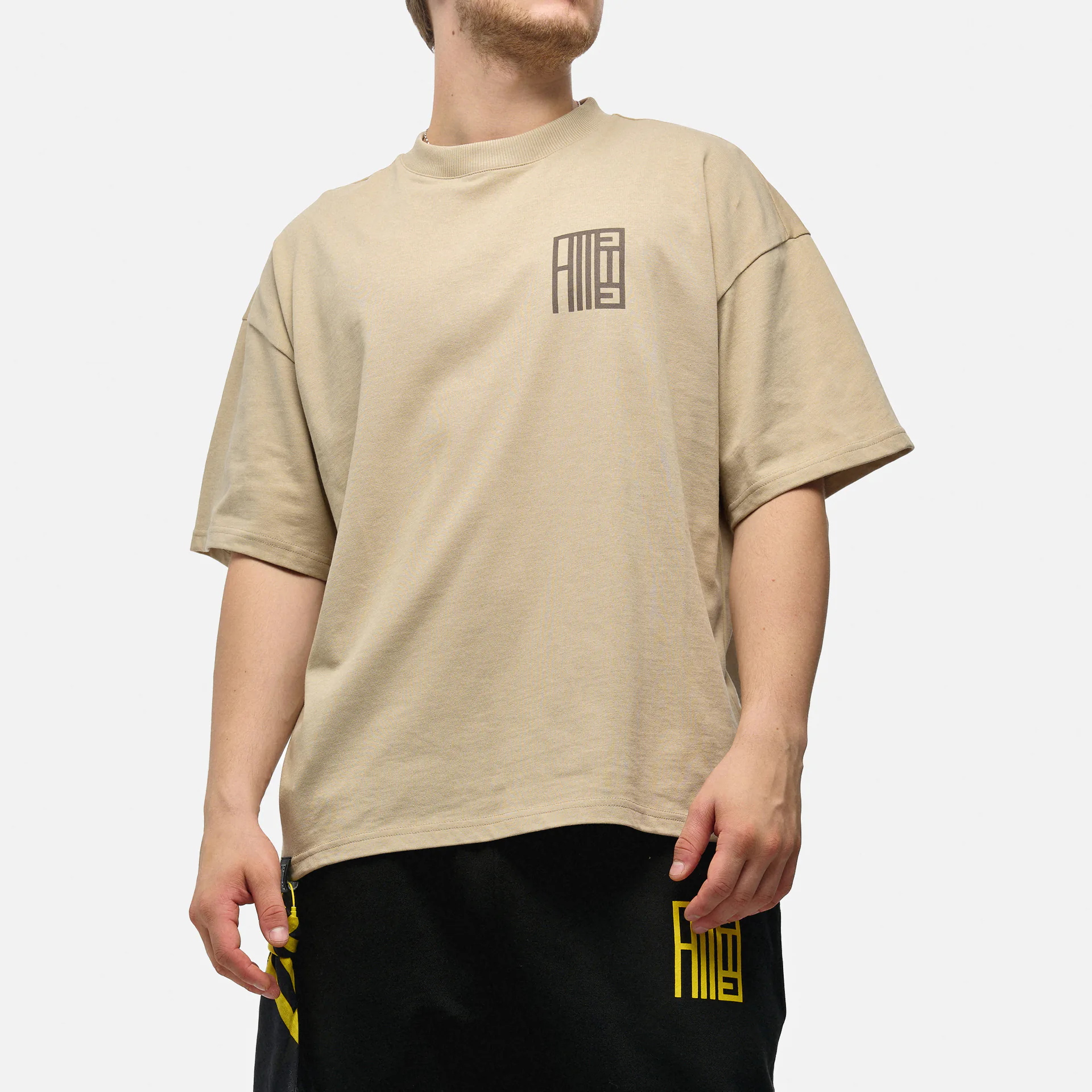 Alessandro Magno Basic T-Shirt Offwhite